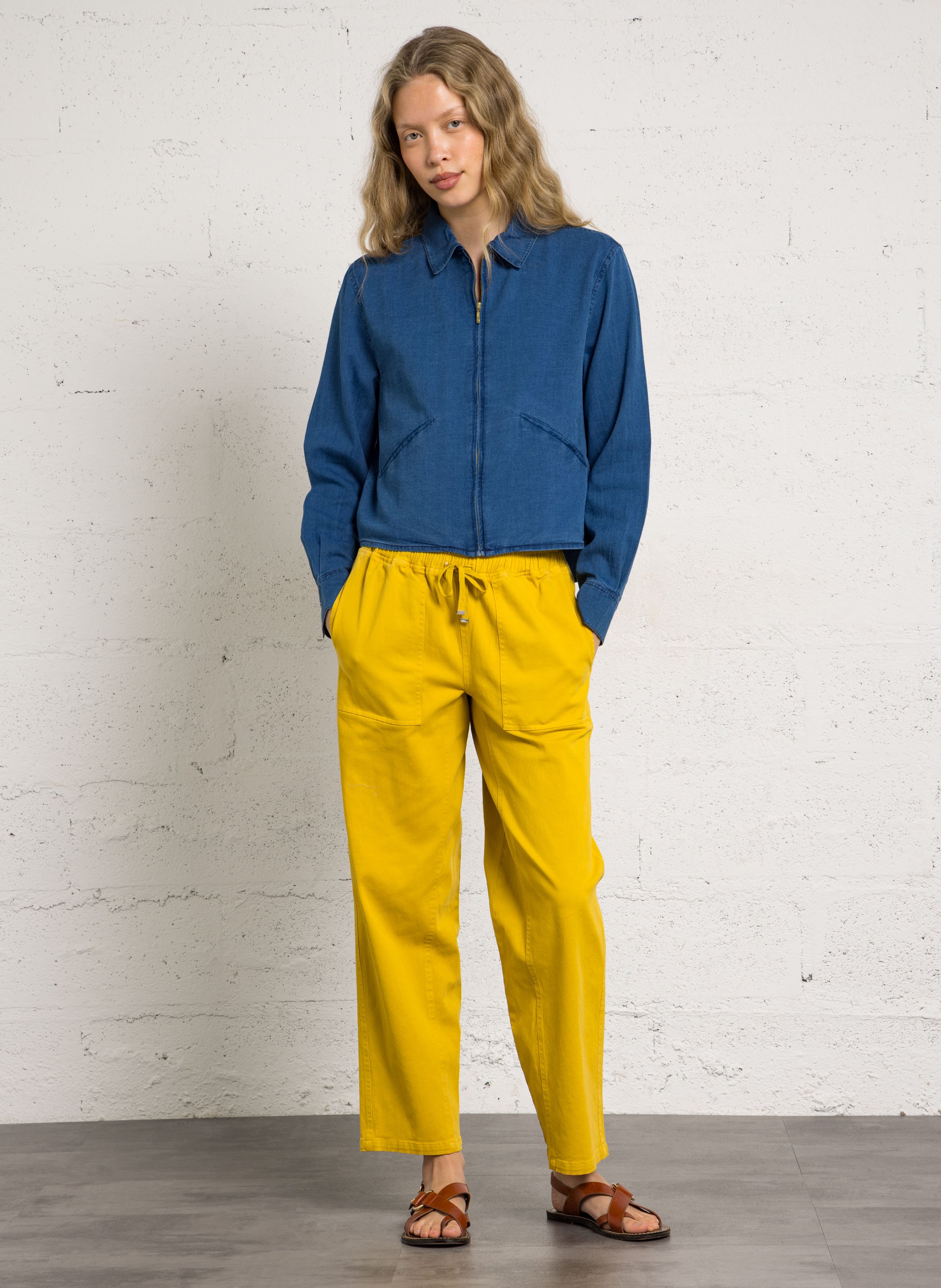 Klassische Jeansjacke BELLA JONES Blau