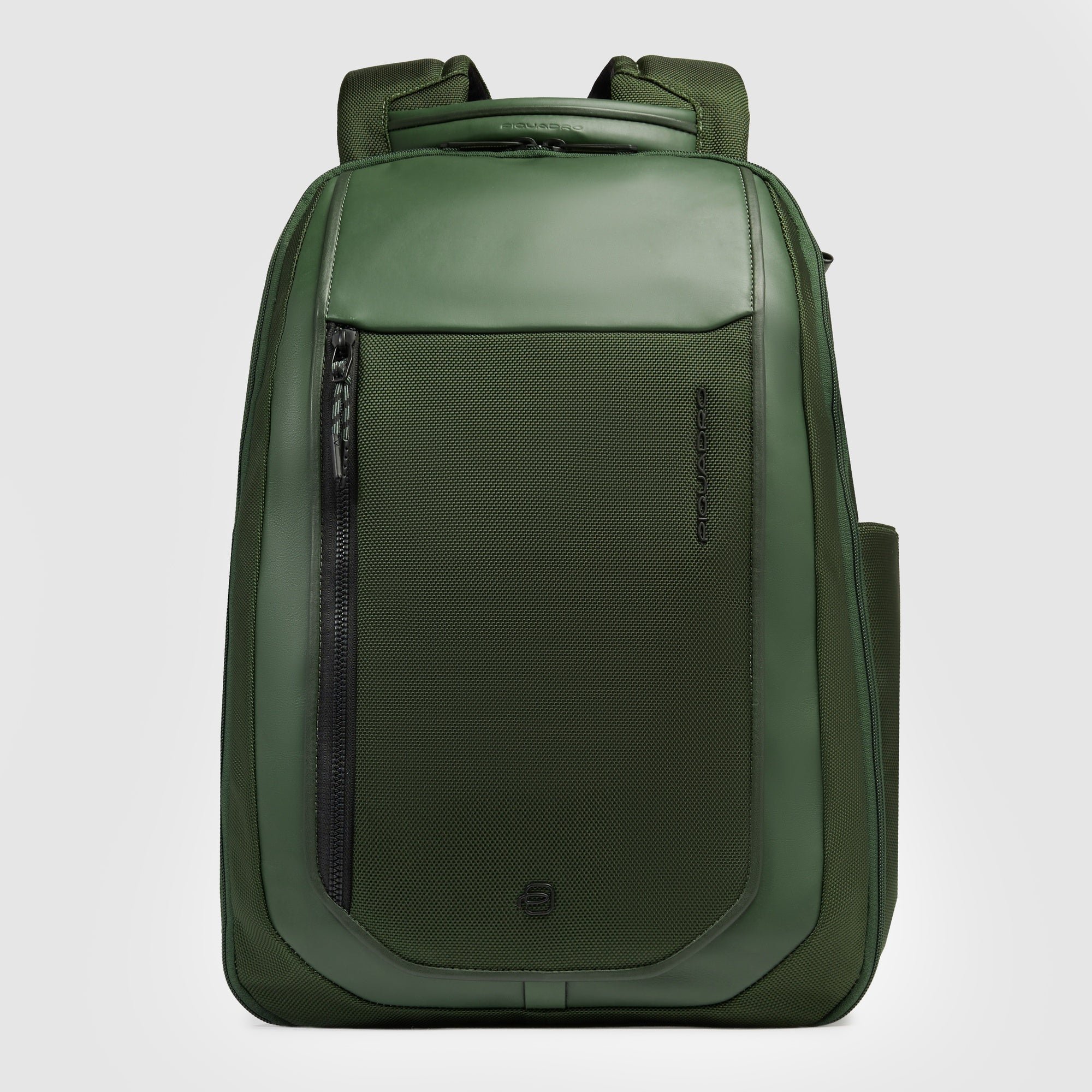 Travel laptop backpack for 15.6" computer PIQUADRO Green