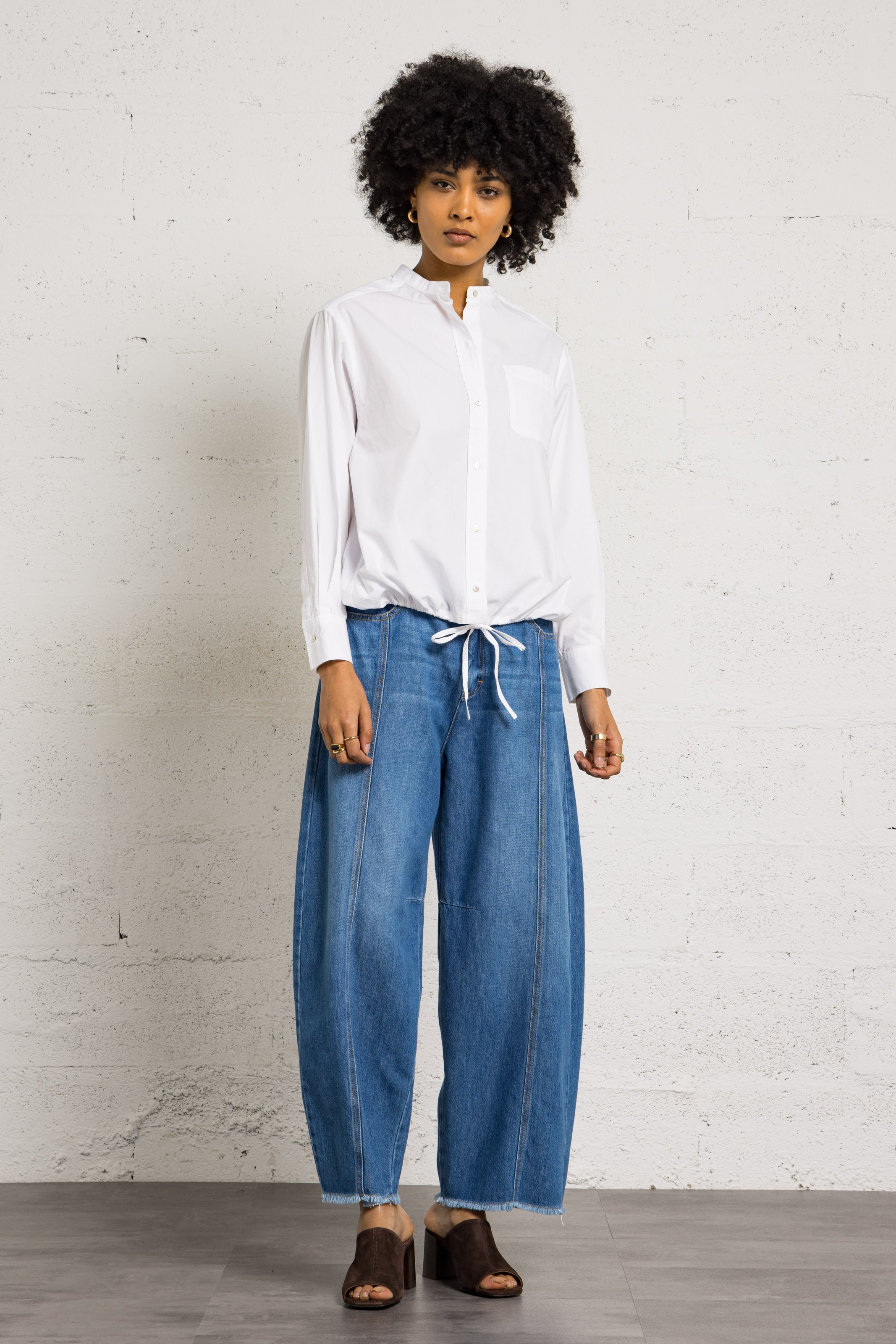 Cotton shirt BELLA JONES White