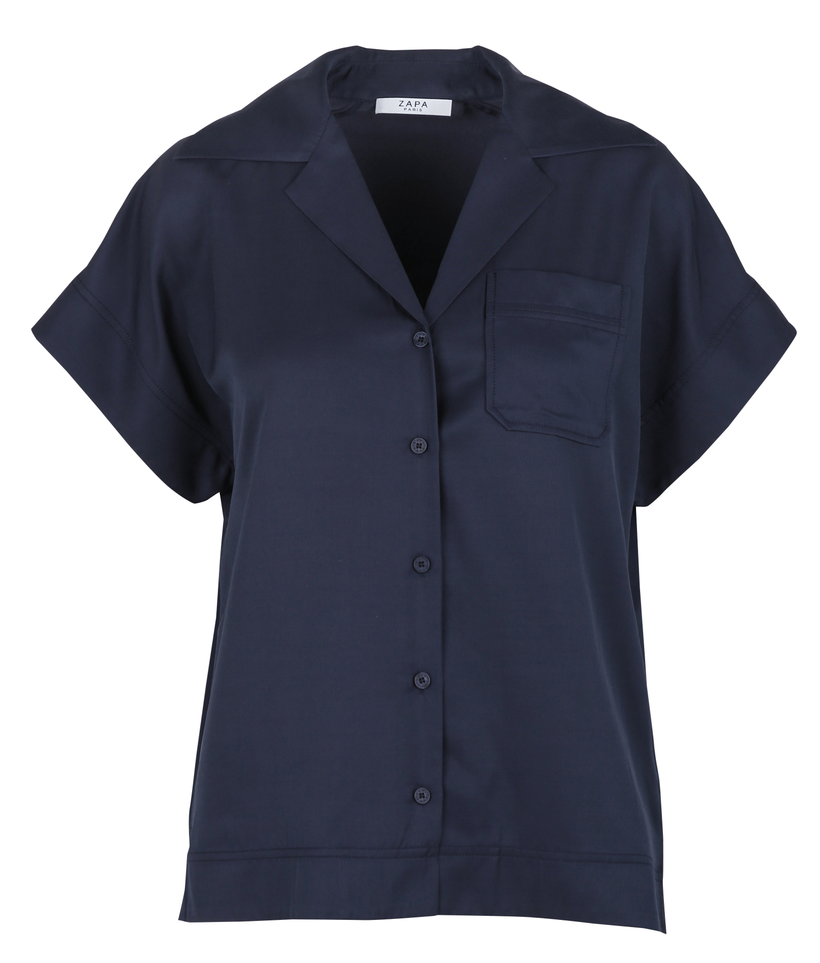 Chemise col classique  ZAPA Bleu