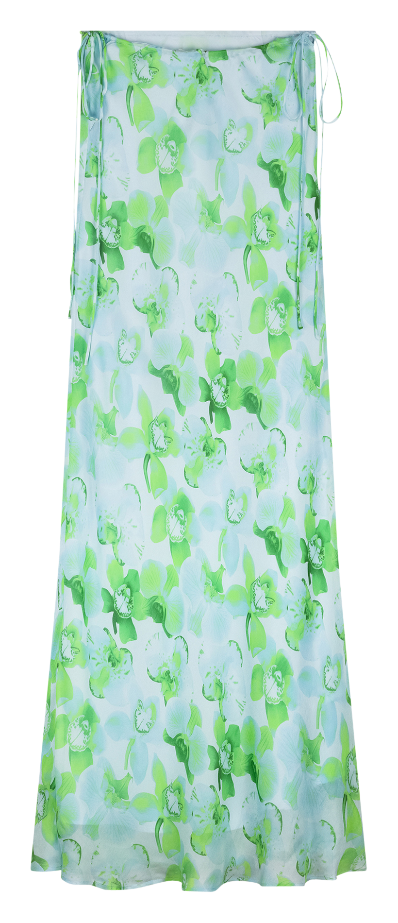 Gerade geschnittener Maxirock mit Print FABIENNE CHAPOT Blau