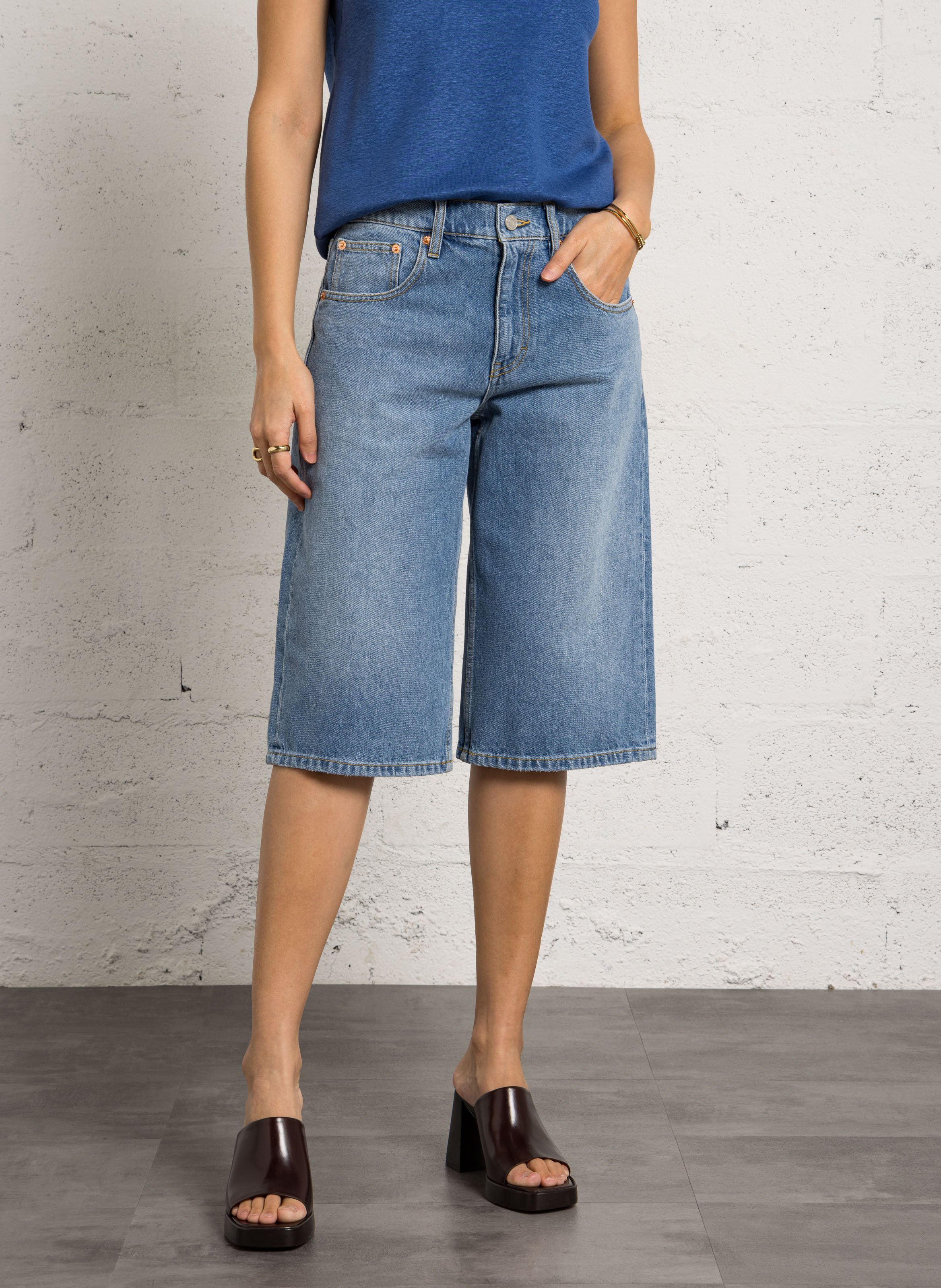 Bermuda van katoen LAB DIP