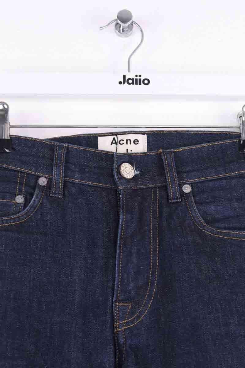 - Straight-leg jeans
- 5 pockets
- Straight cut
- Faded effect ACNE STUDIOS - Seconde Main Blue