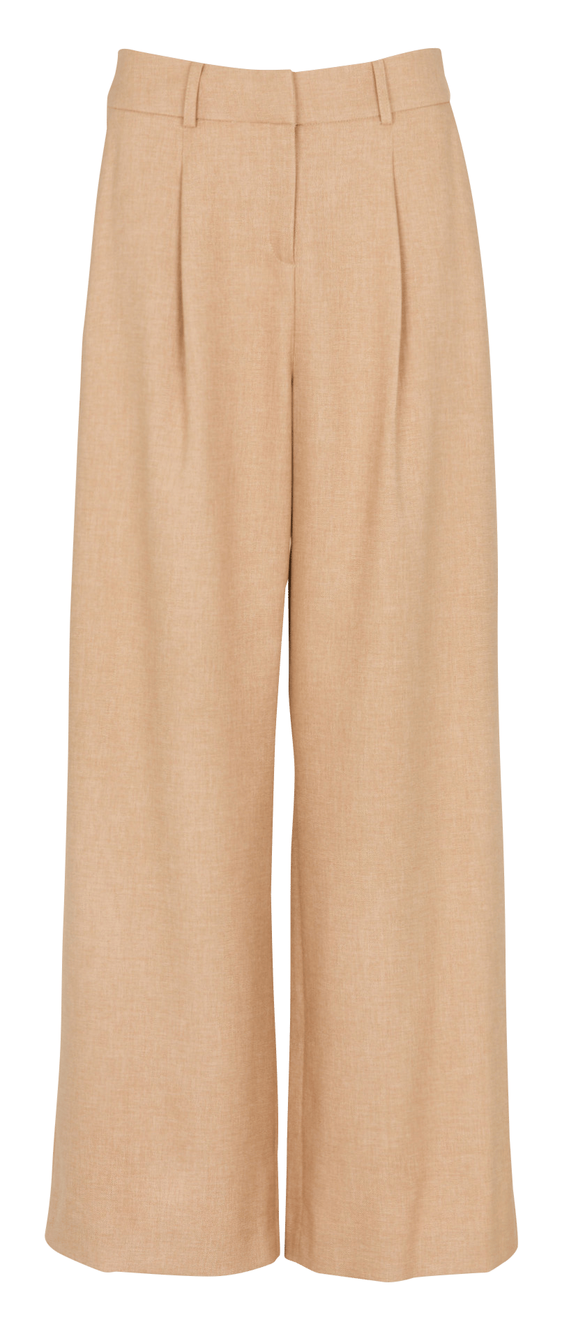 Wijde bandplooibroek MAISON 123 Beige