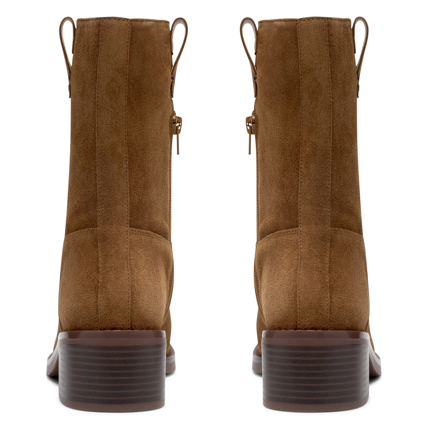 Bottines en cuir CLARKS Marron