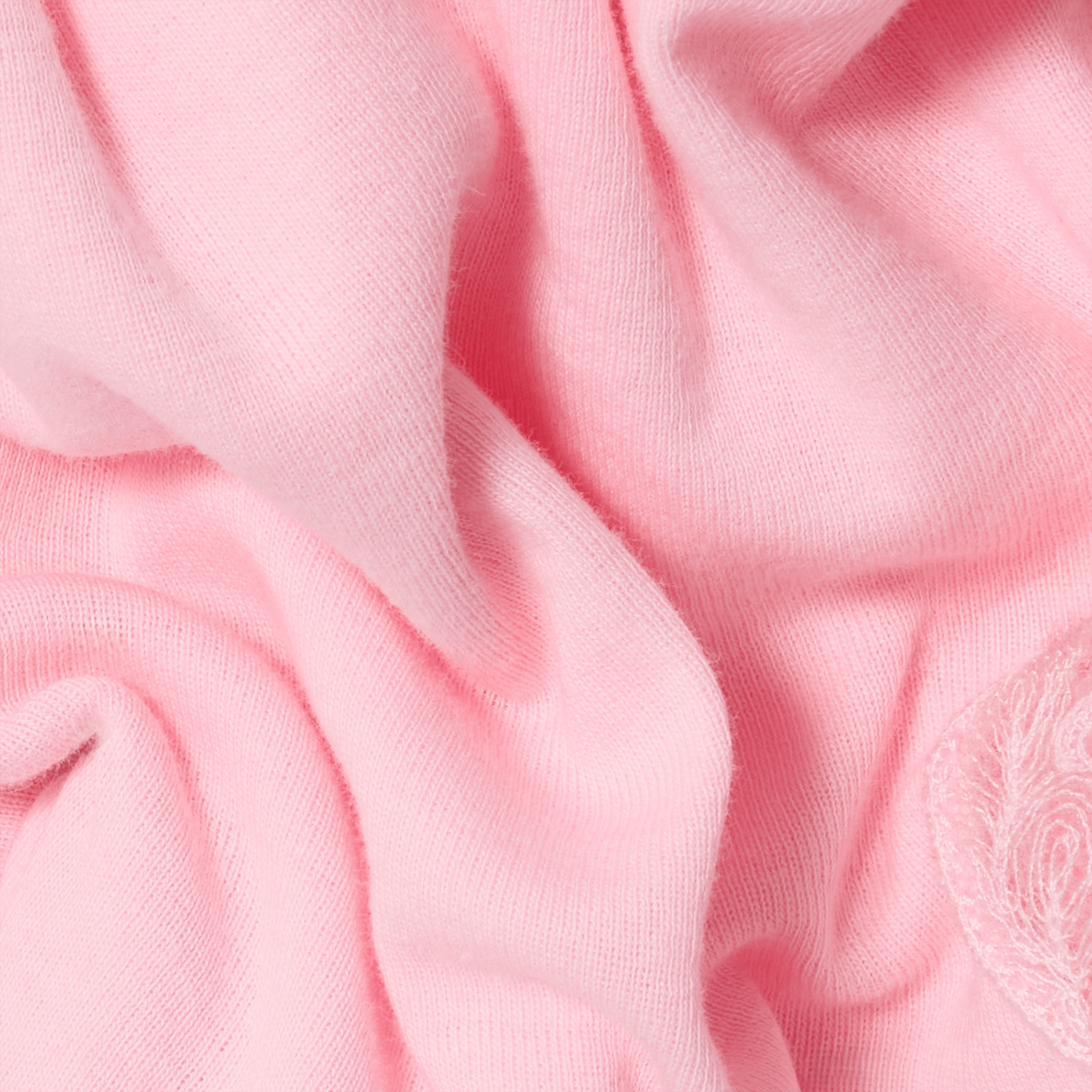 Top moulant asymétrique en coton CLAUDIE PIERLOT Rose
