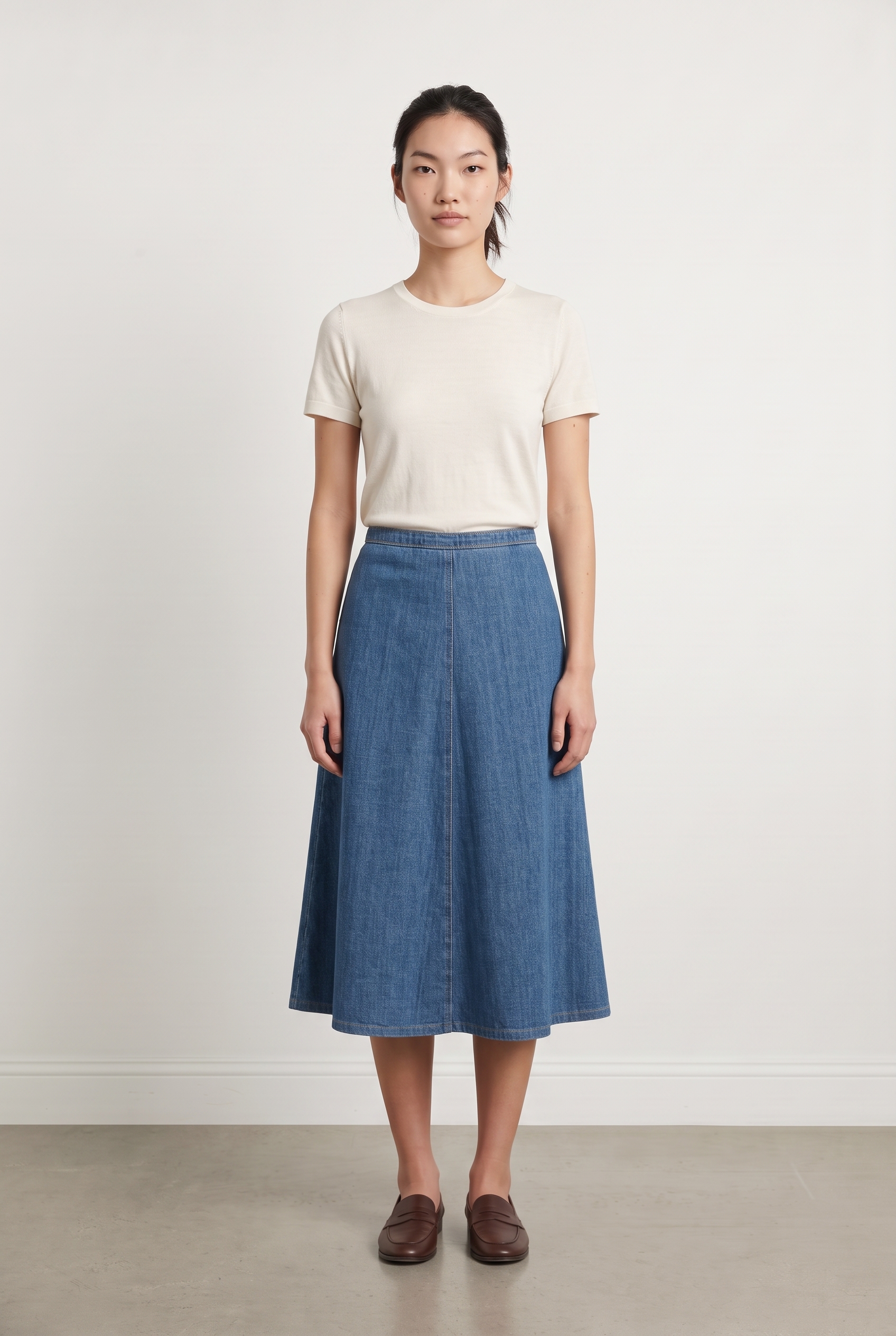 Short & midi skirt MAX MARA - Seconde Main Blue