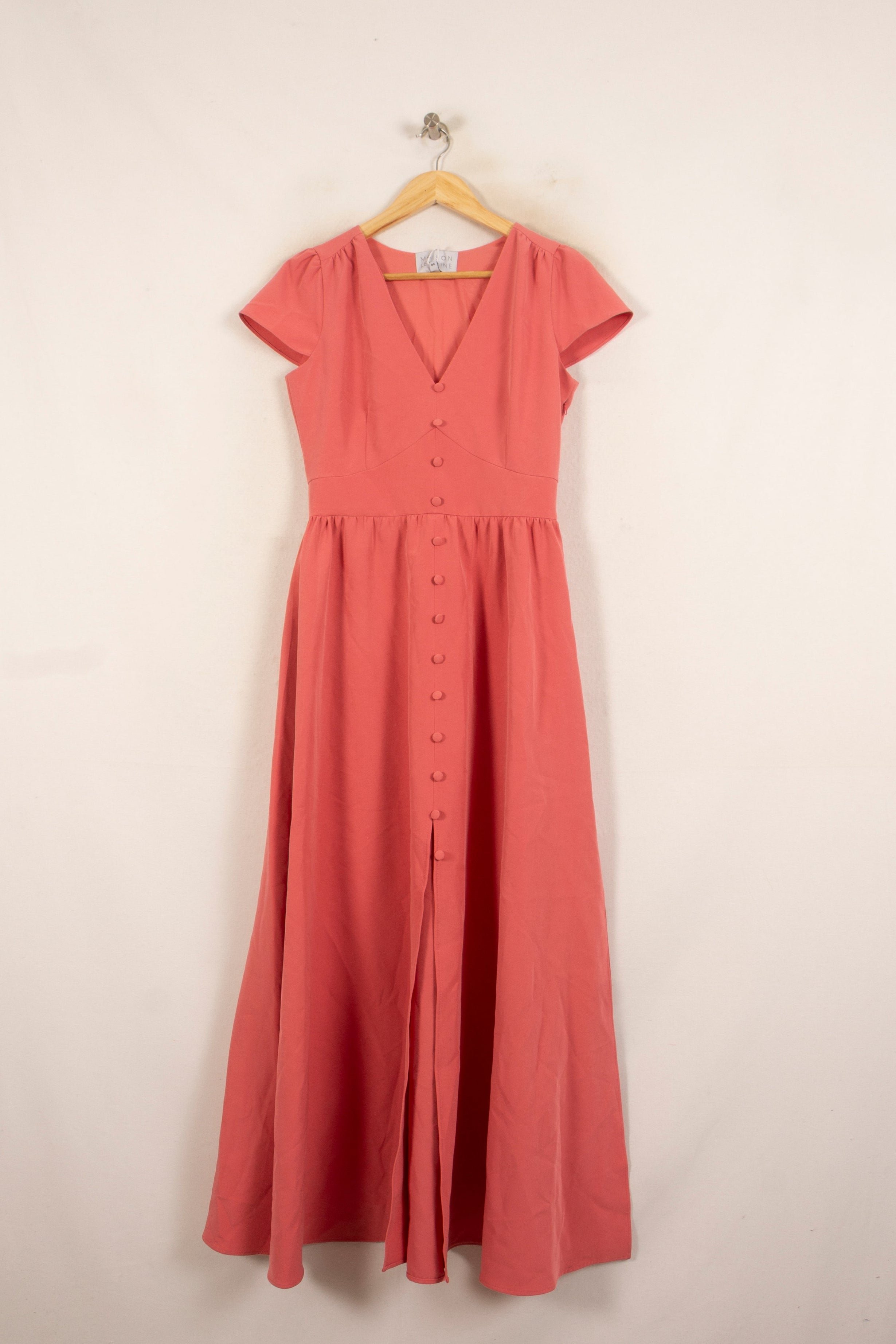 Robe longue MAISON LEMOINE - Seconde main Rose