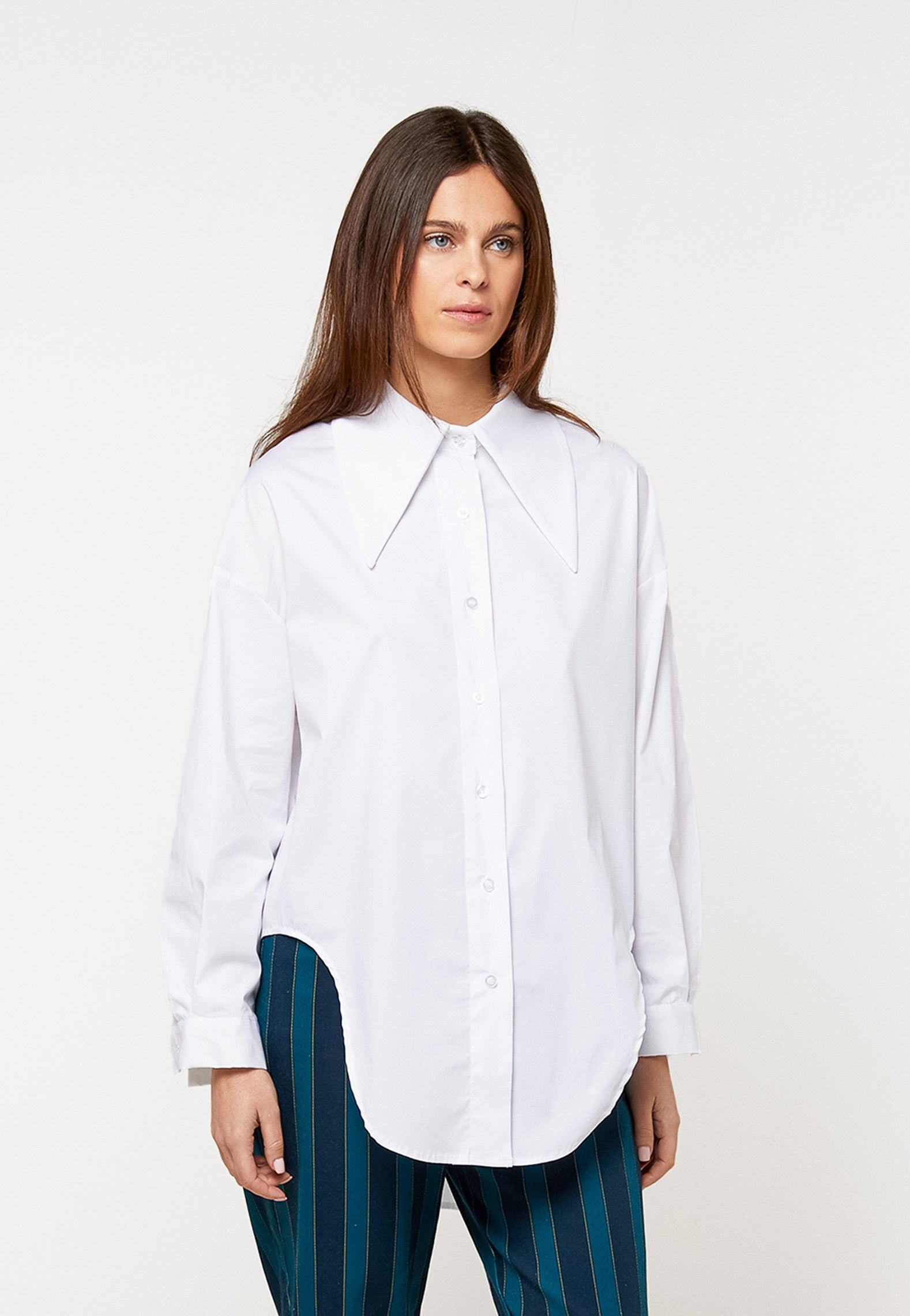 Long oversized white shirt RODIER White