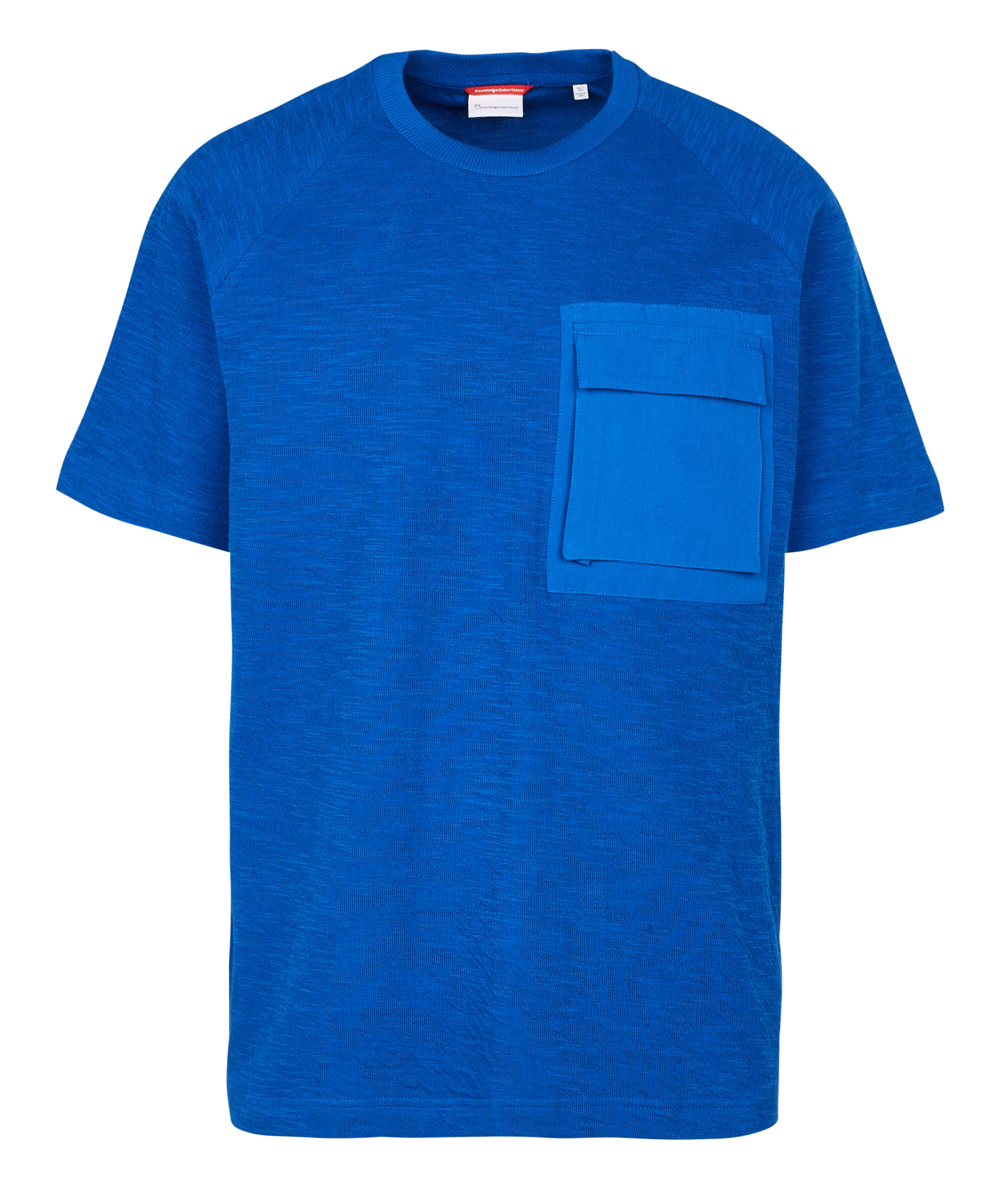Tee-shirt ample en coton biologique KNOWLEDGE COTTON APPAREL Bleu