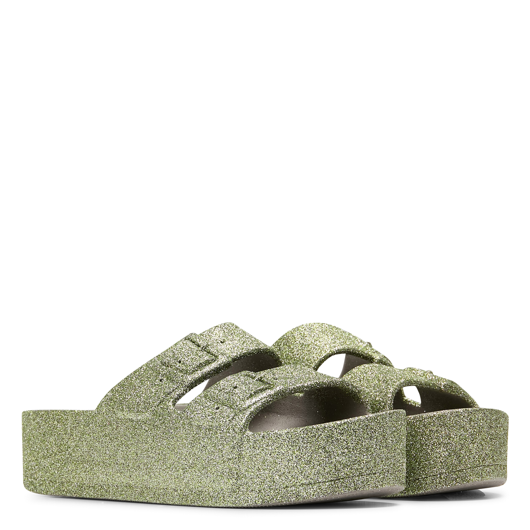 Platform mules CACATOES DO BRASIL Khaki