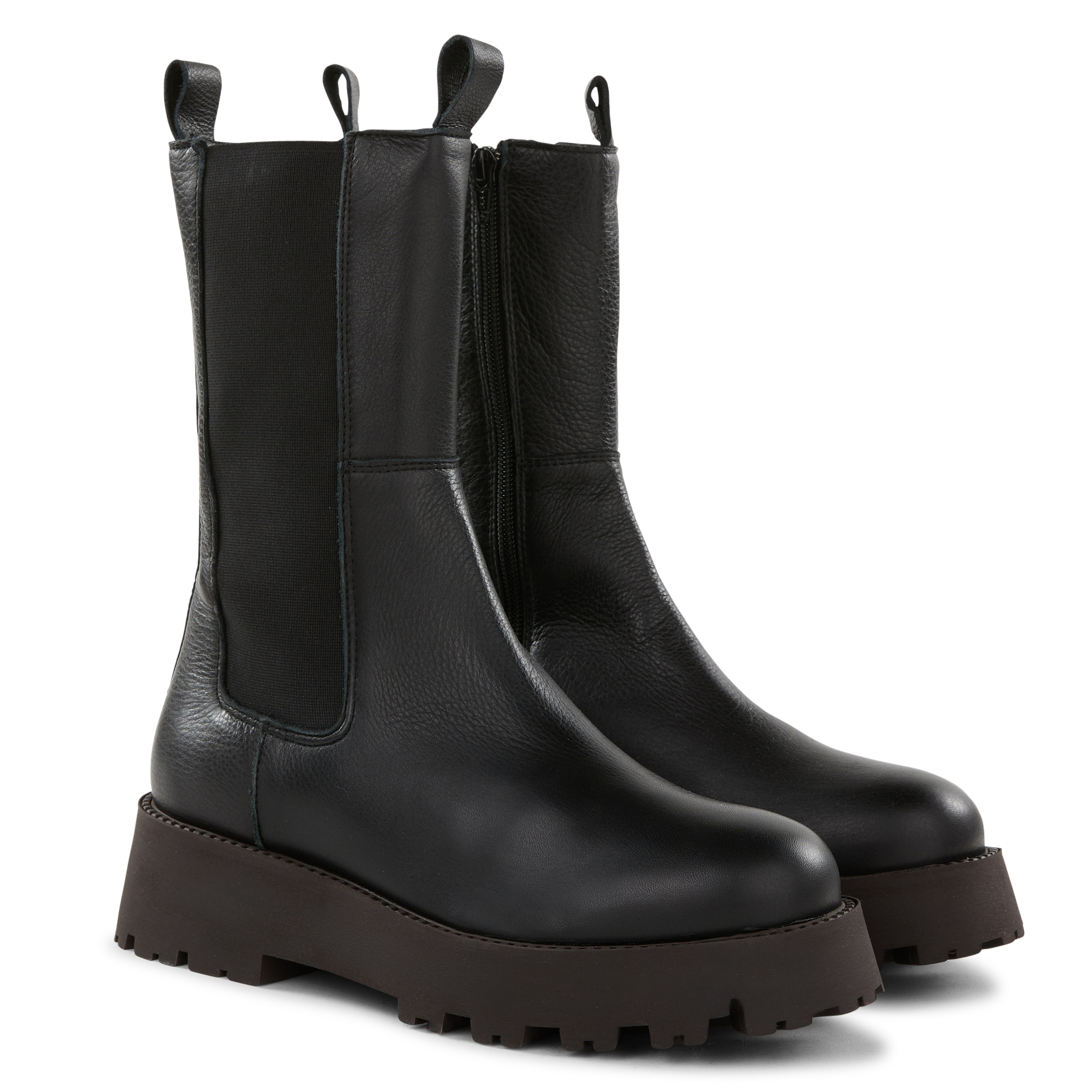 Boots en cuir JB MARTIN Noir
