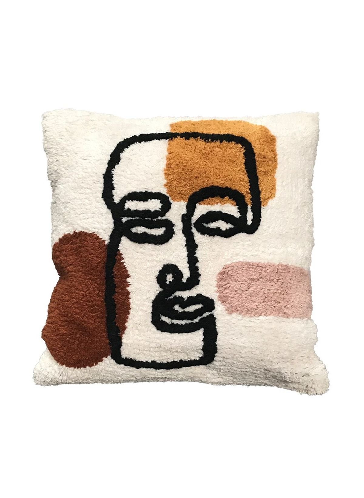 Tufted cotton cushion TODAY LINGE DE MAISON White