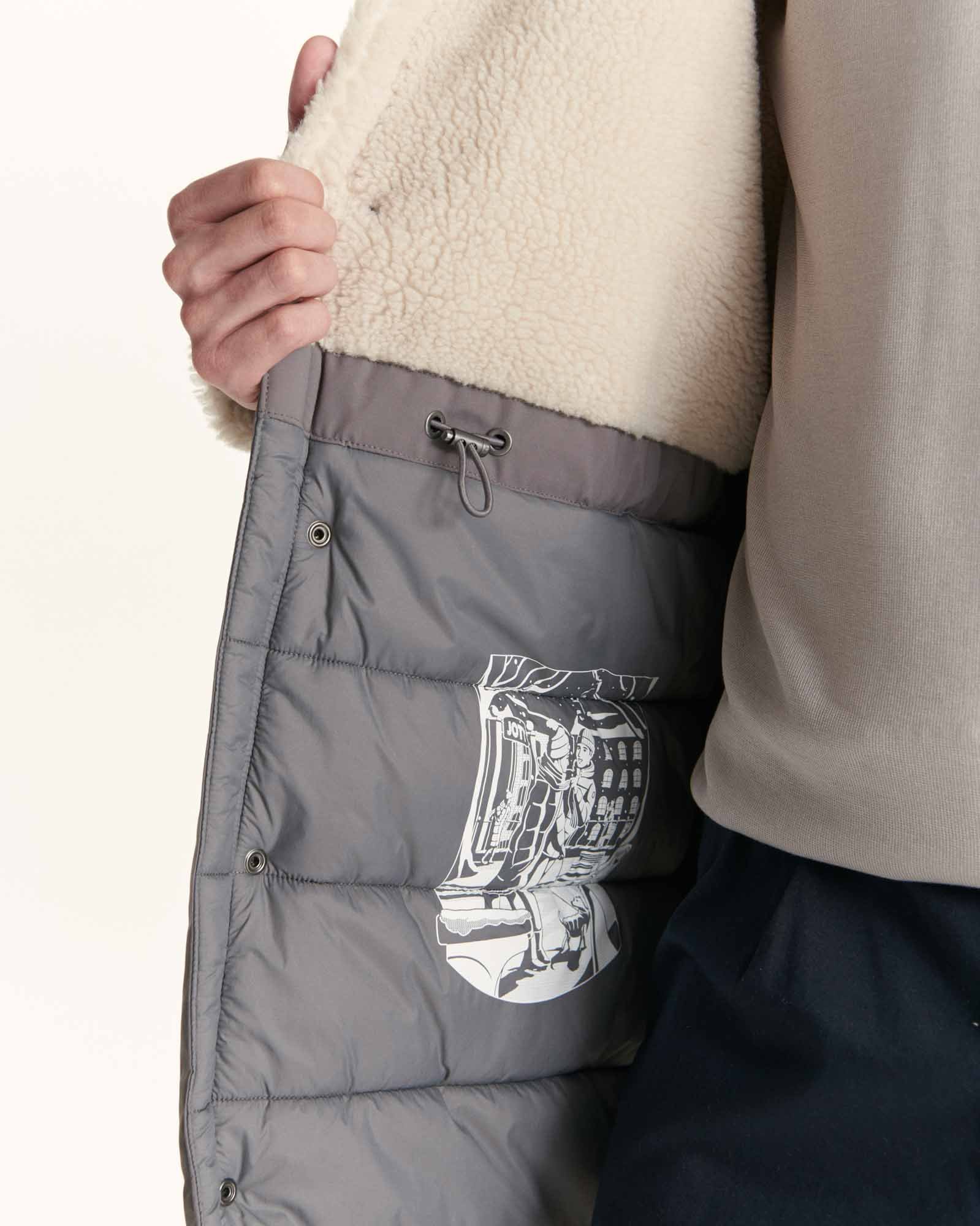 Tundra cold weather hooded parka JOTT Grey