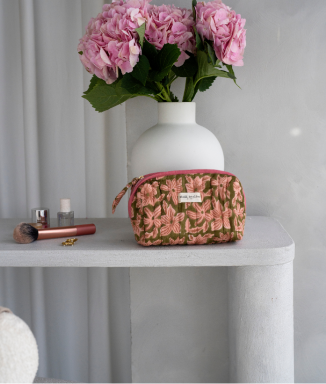 Sponge bag BINDI ATELIER Green