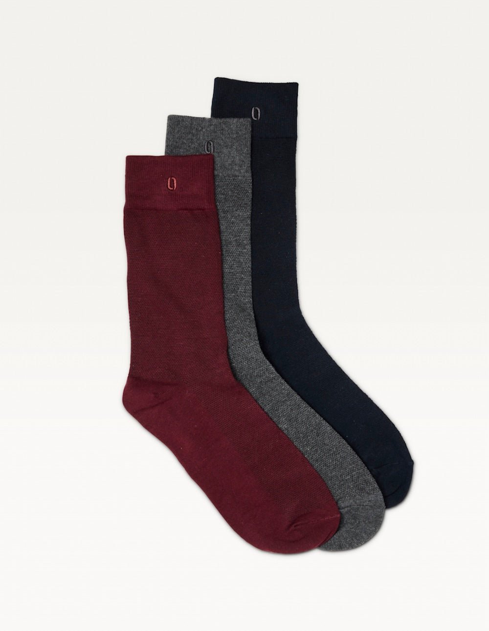 Pack of 3 pairs of socks ODAJE EX. M.MOUSTACHE Red
