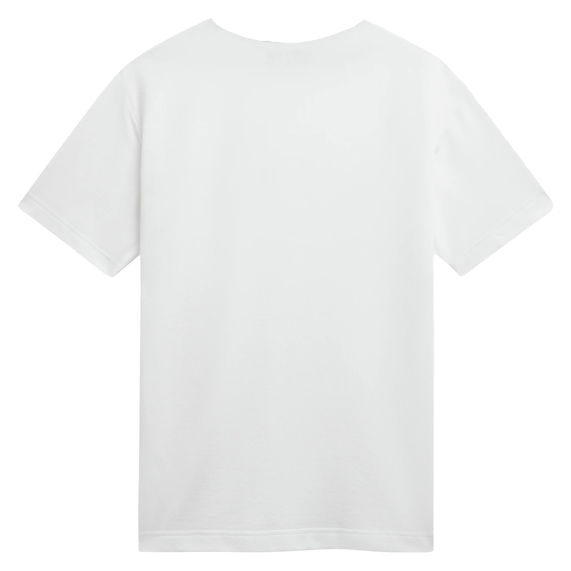 Tee-shirt droit uni à poche poitrine CHEVIGNON Blanc