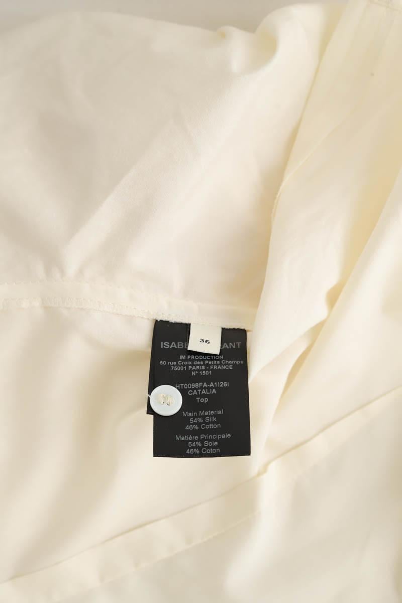 Daniel silk shirt ISABEL MARANT - Seconde Main Beige