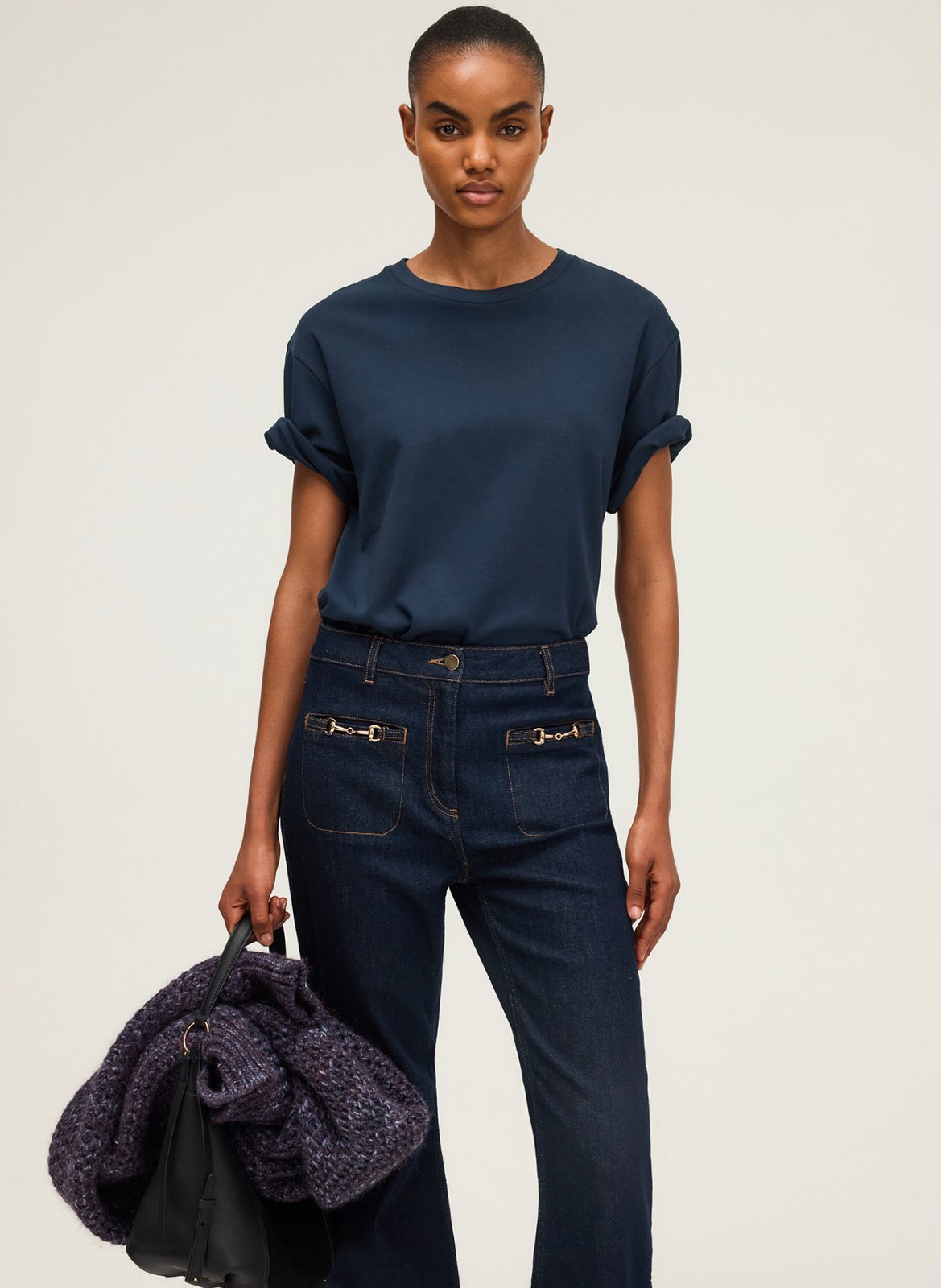 Camiliday round-neck sleeveless cotton top PABLO