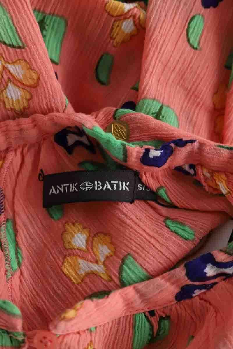 Cotton blouse ANTIK BATIK - Seconde Main Pink