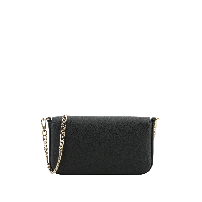 Club | Black clutch bag POURCHET Black