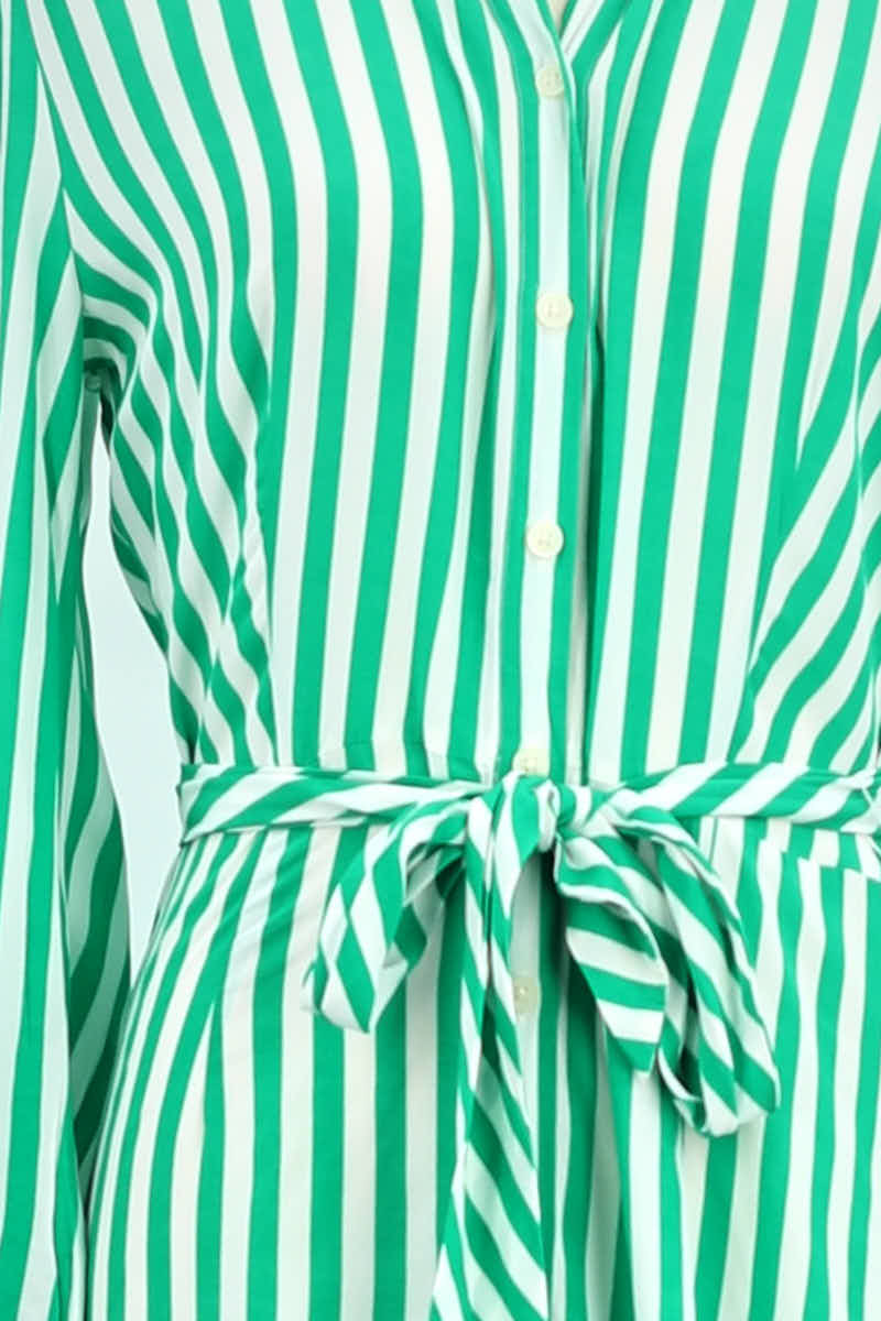 Dress TOMMY HILFIGER - SECONDE MAIN Green