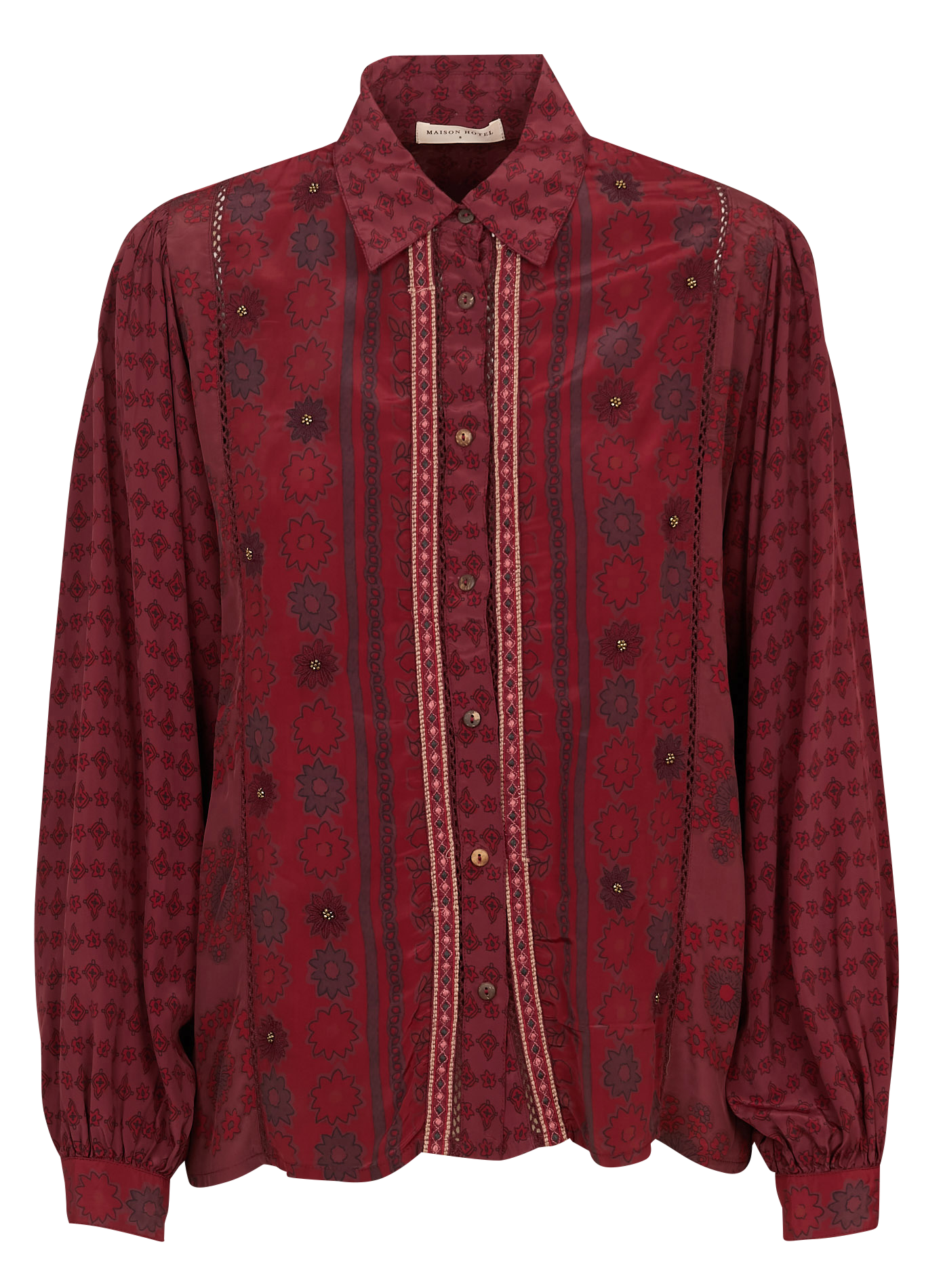 Chemise col classique MAISON HOTEL Red