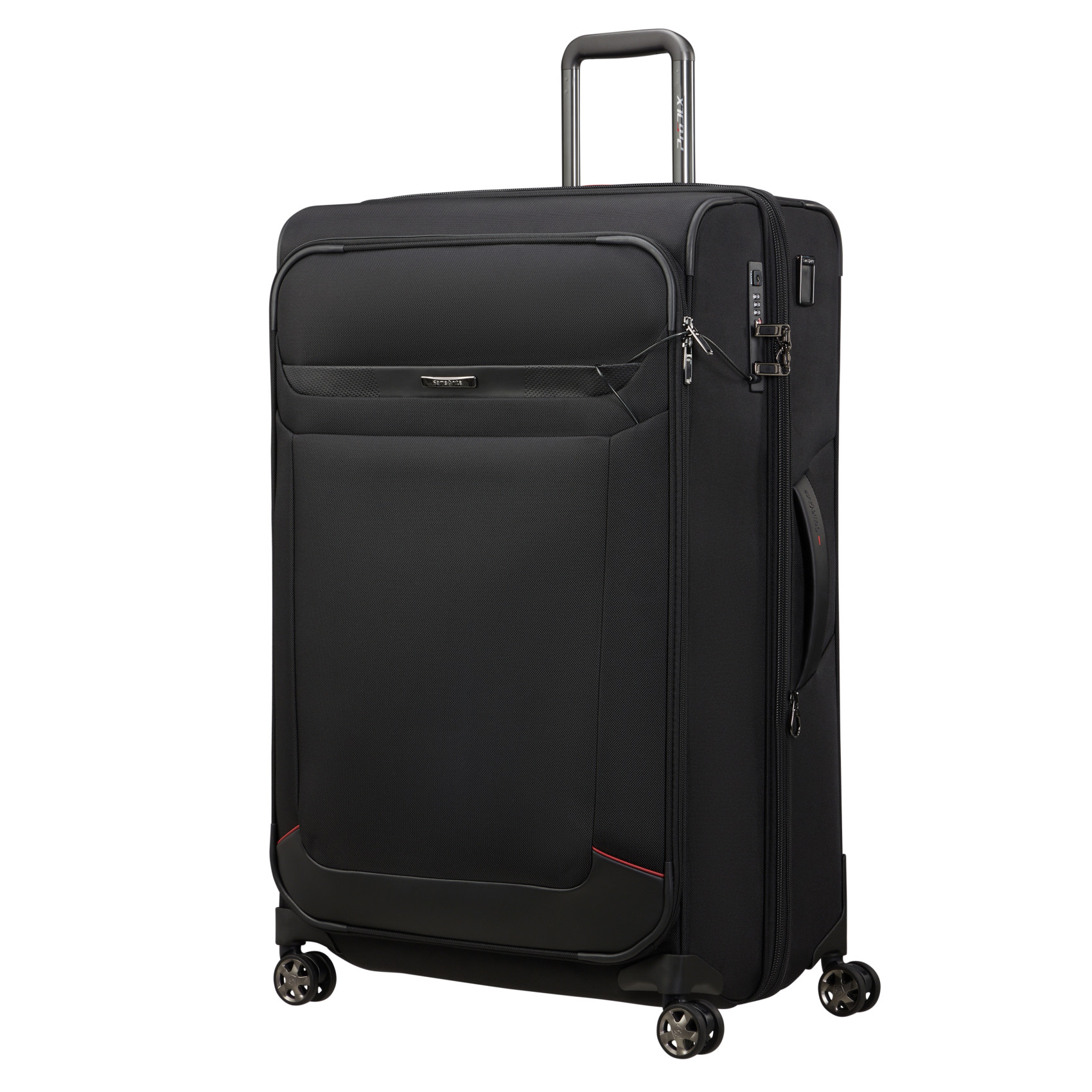 Pro-DLX 6 Travel Suitcase 4 Wheels Size L SAMSONITE Black
