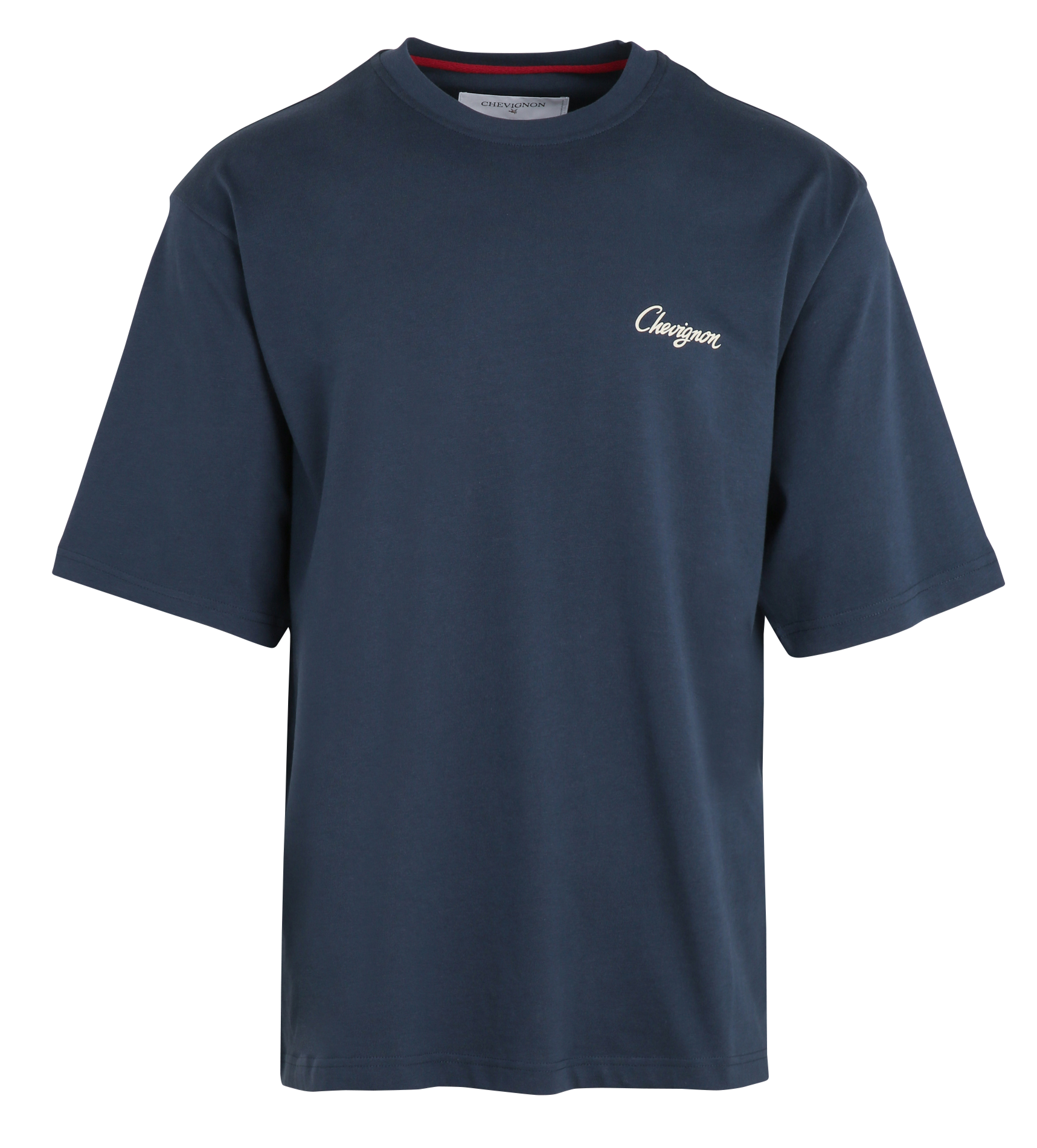 Tee-shirt oversize en coton bio  CHEVIGNON Bleu