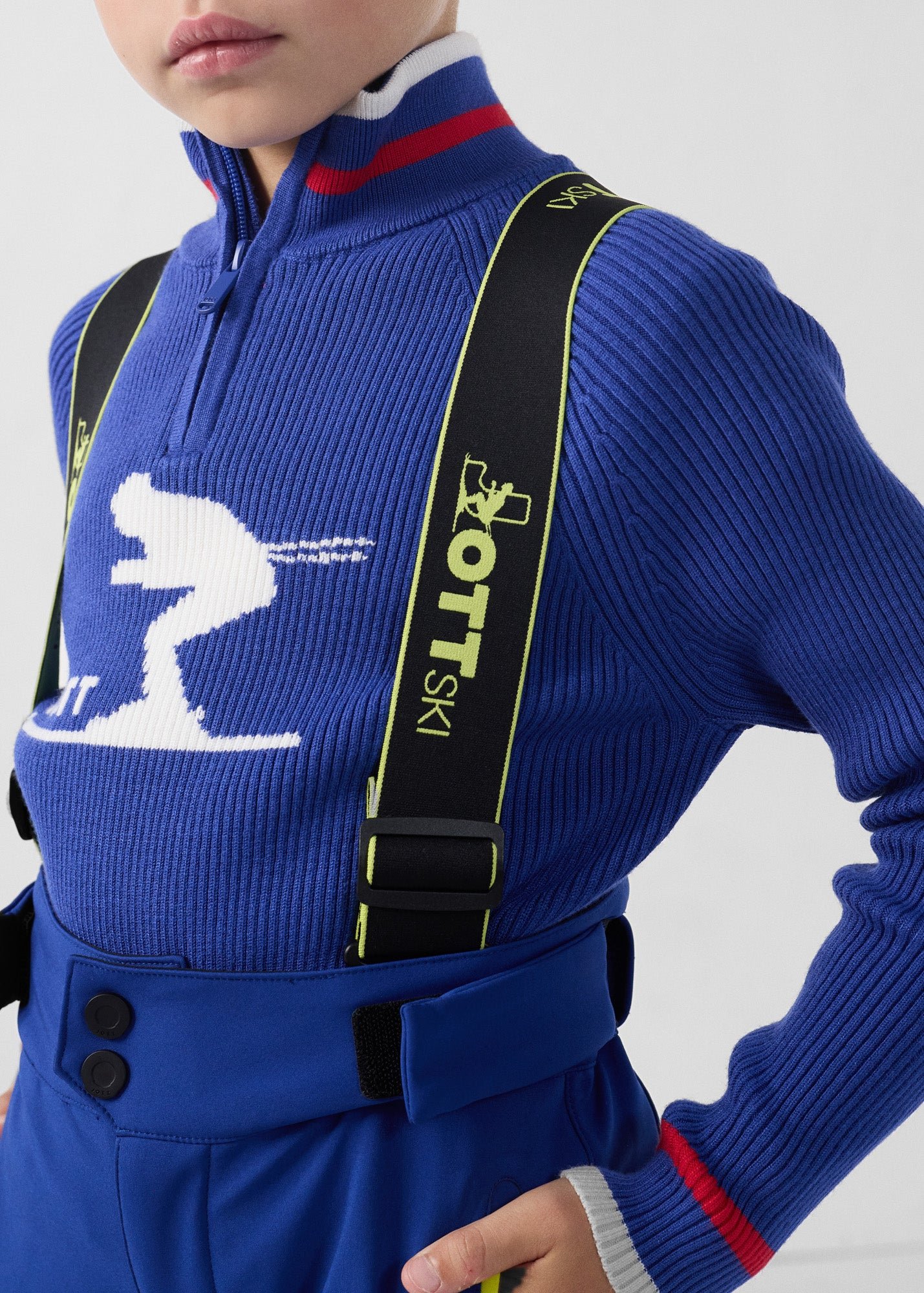 Extreme cold weather ski pants - Prebois JOTT Blue