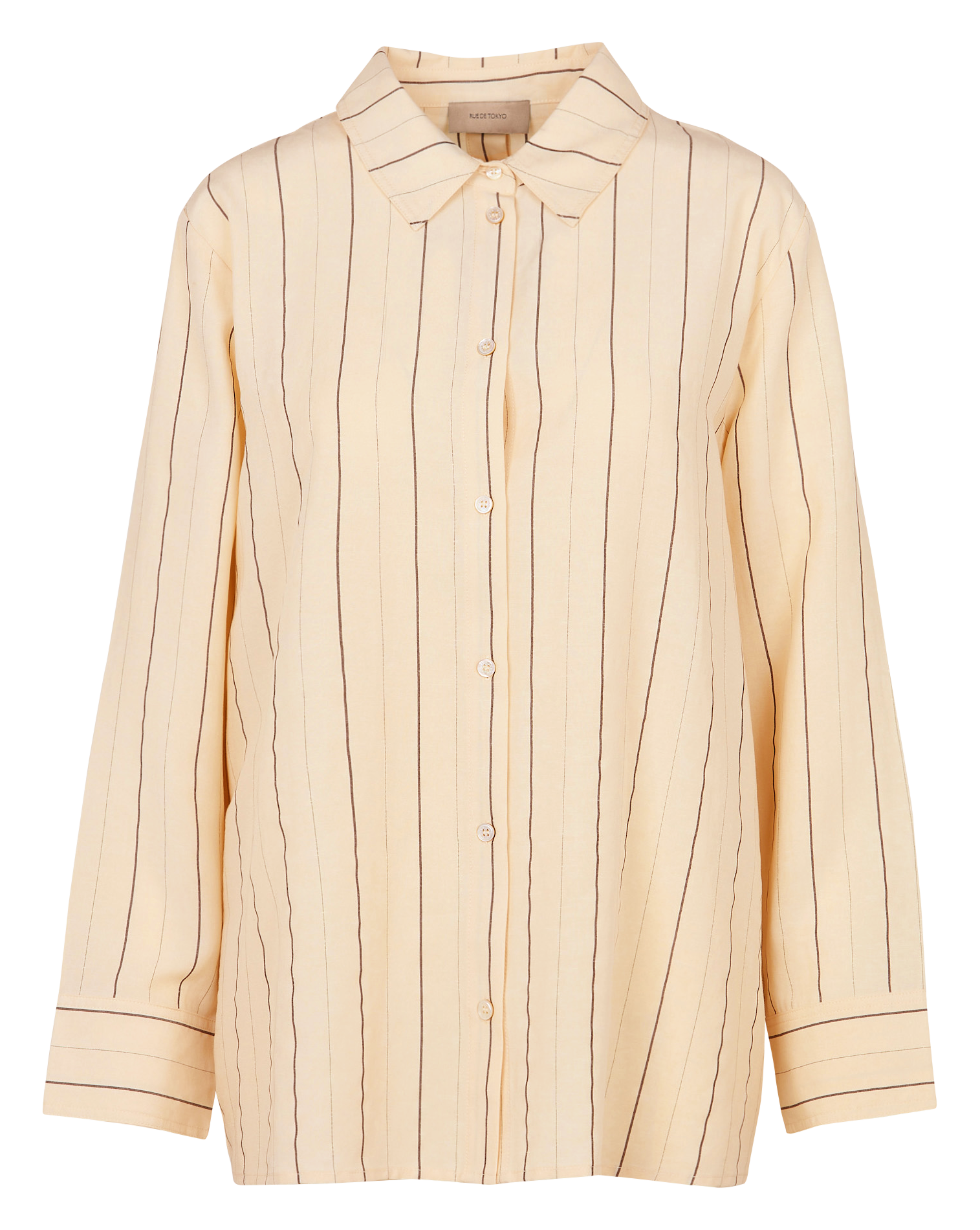 Striped shirt with classic collar RUE DE TOKYO Multicolored