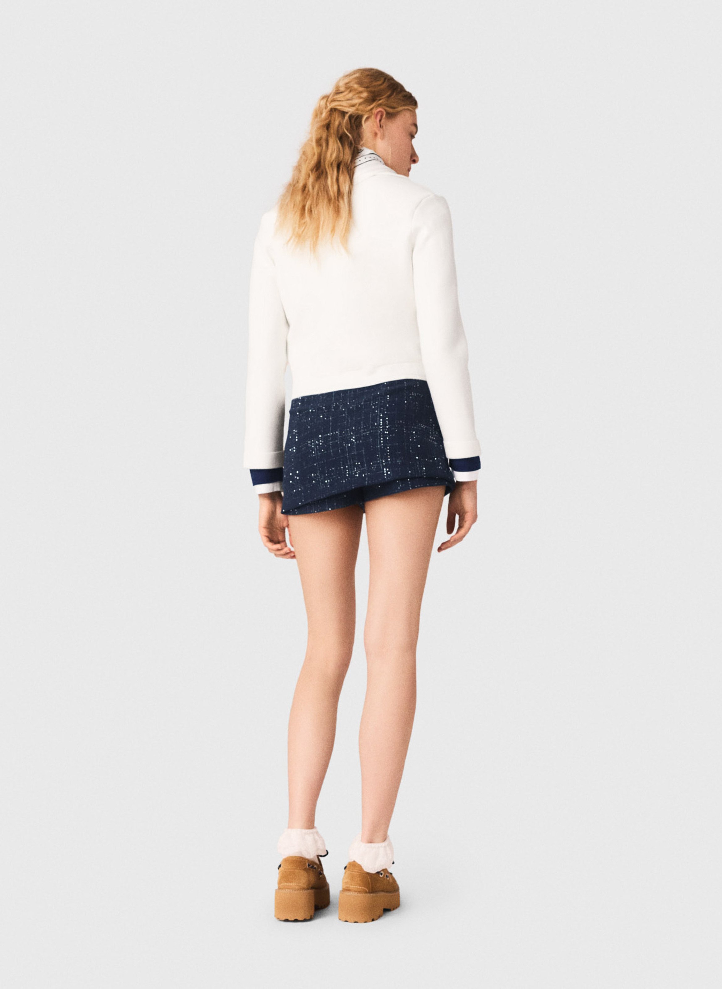 <blockquote class="blockquote">Korte broek in een tweet</blockquote> MAJE Blauw