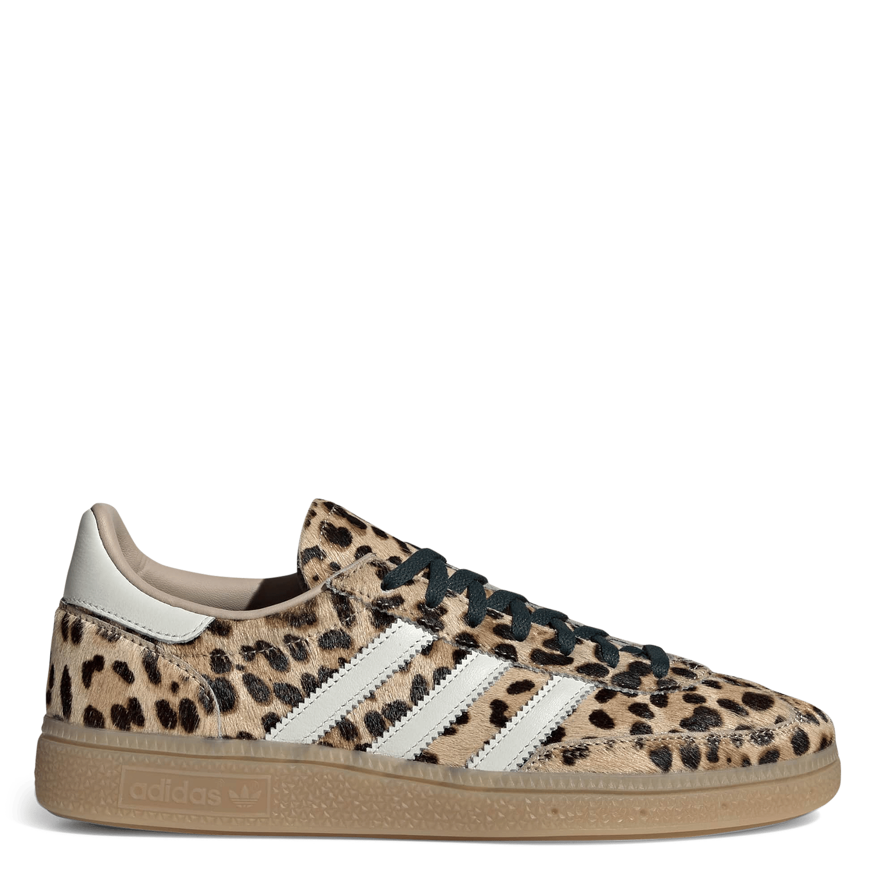 Baskets van leer met print ADIDAS Beige