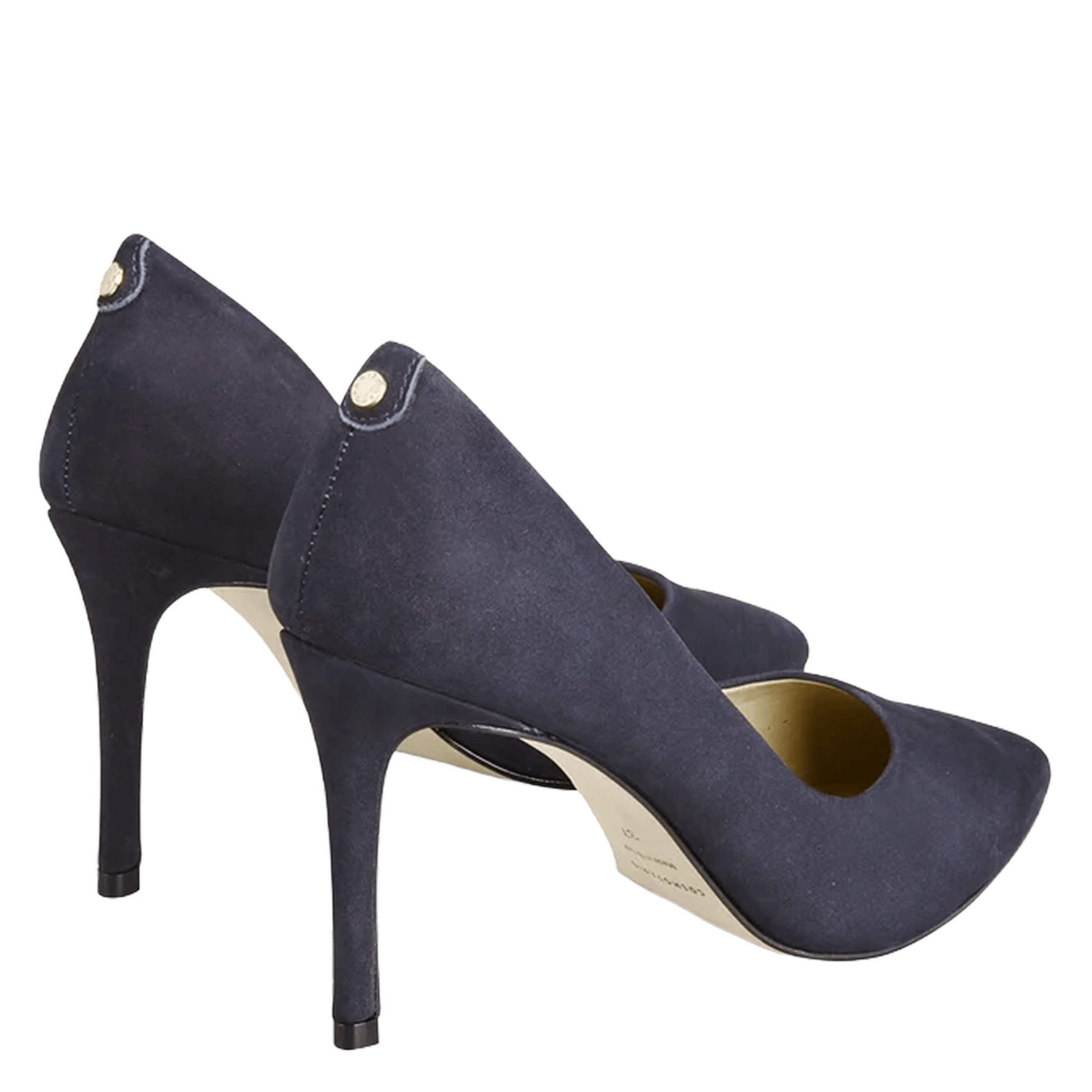 Escarpins à talons aiguille en cuir COSMOPARIS Bleu