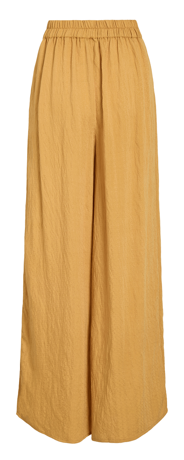 Wide trousers VILA Yellow
