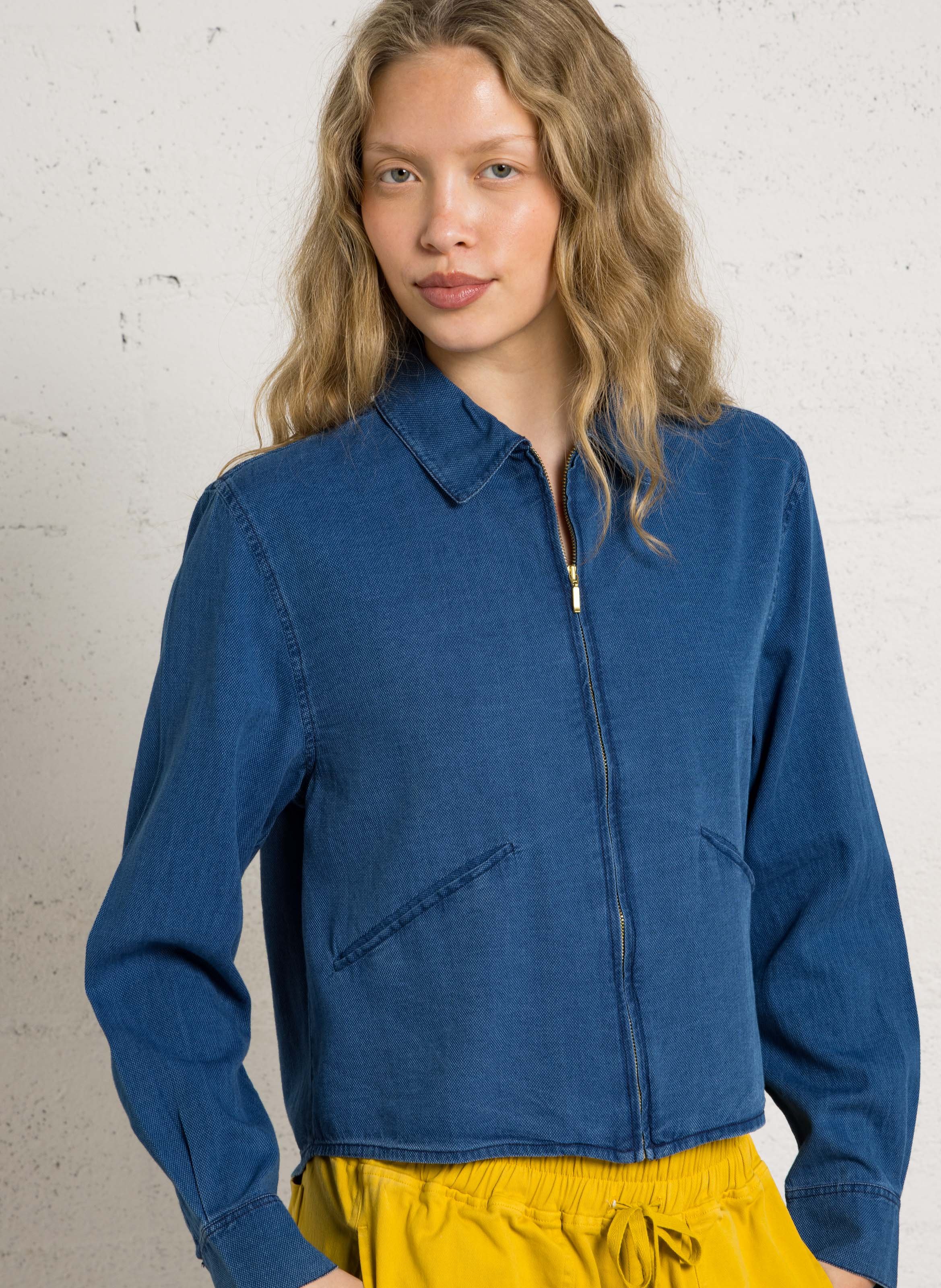 Klassische Jeansjacke BELLA JONES Blau