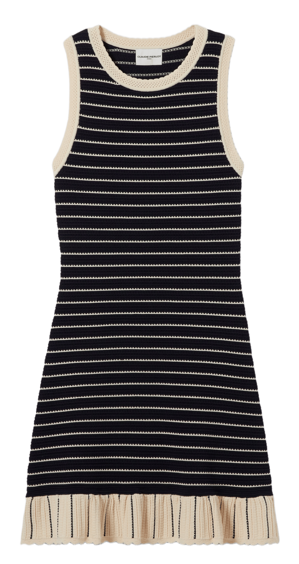 Short bodycon knit dress CLAUDIE PIERLOT Multicolored