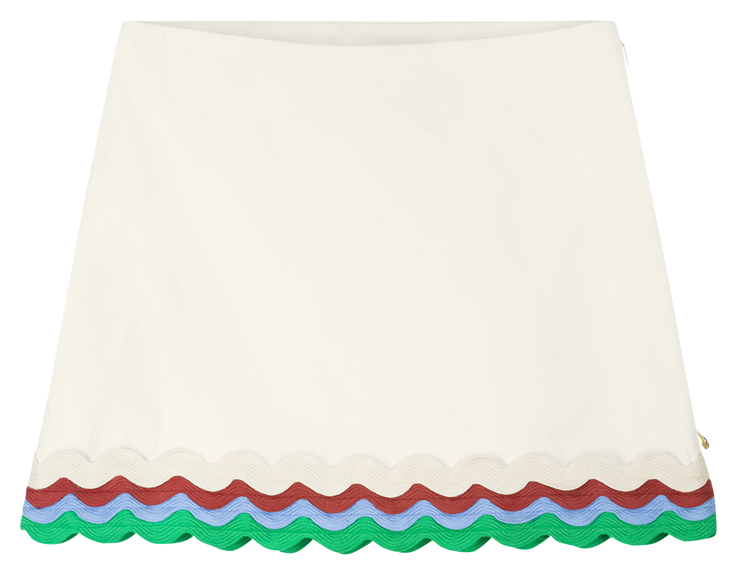 Gonna corta in cotone FABIENNE CHAPOT Bianco