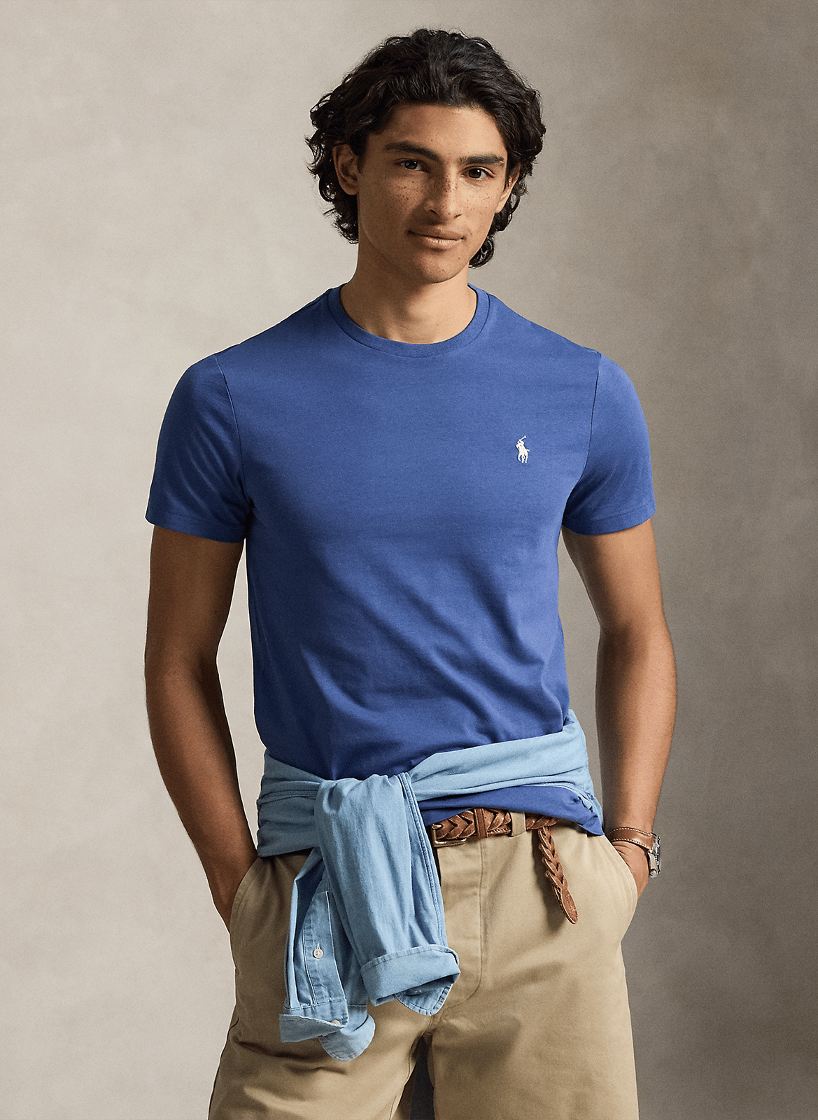 Tee-shirt col rond regular-fit en coton POLO RALPH LAUREN