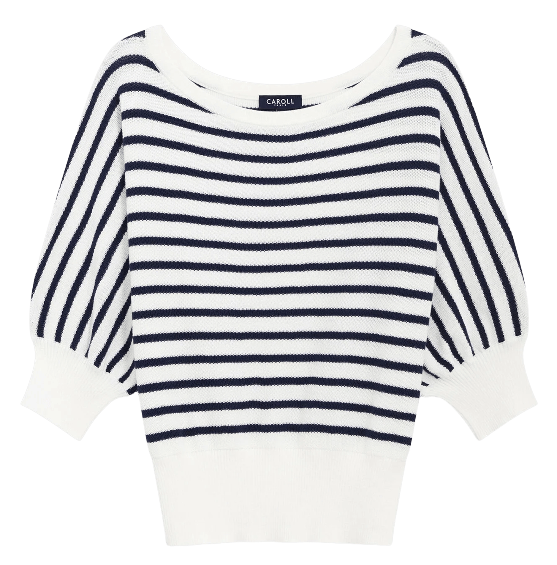 Tee-shirt à rayures CAROLL Beige