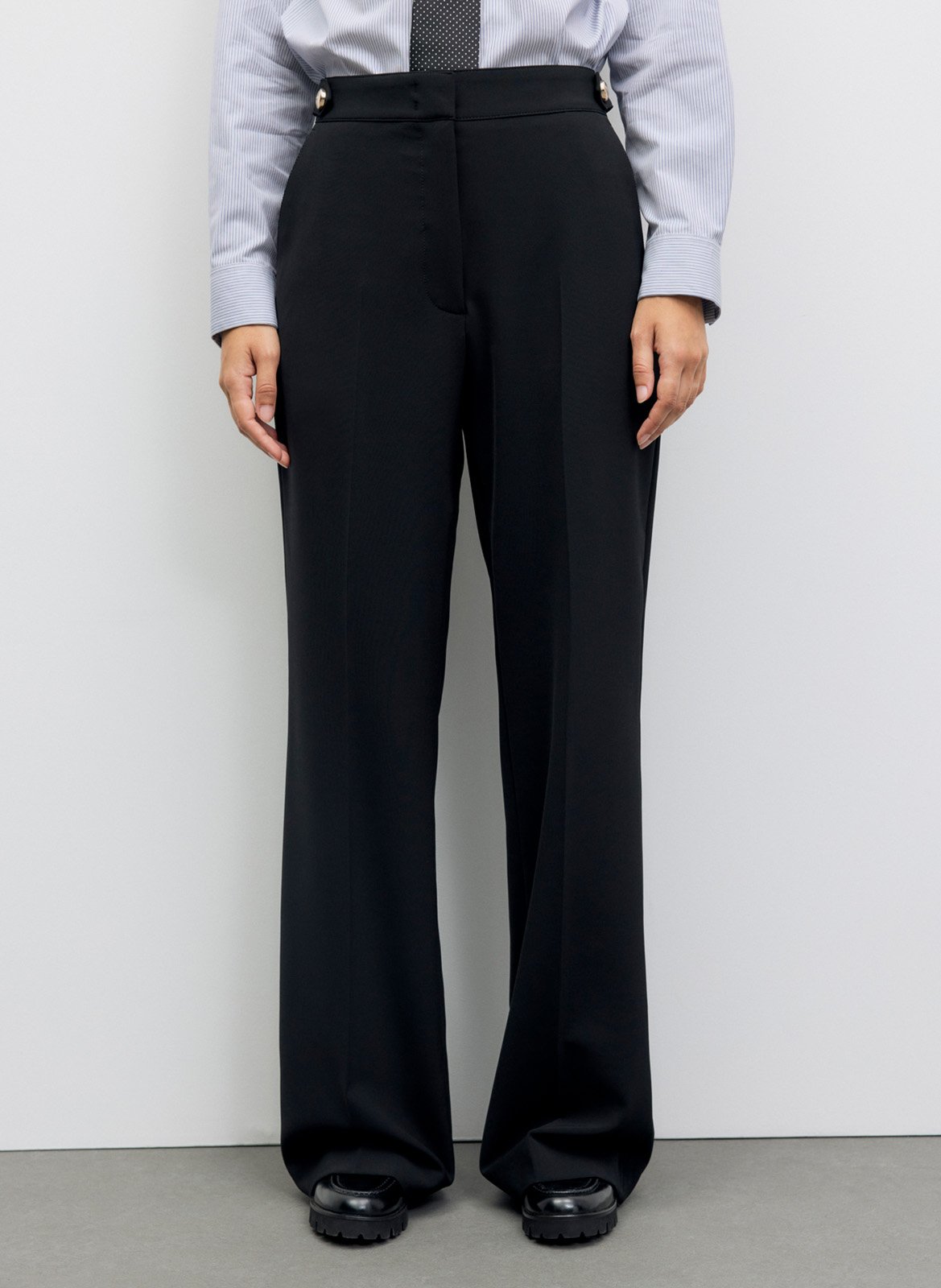 Weit geschnittene Taillenhose GERARD DAREL Schwarz