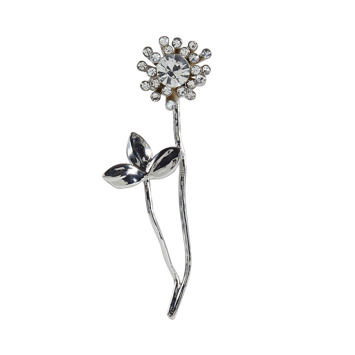 Flower brooch DES PETITS HAUTS Golden