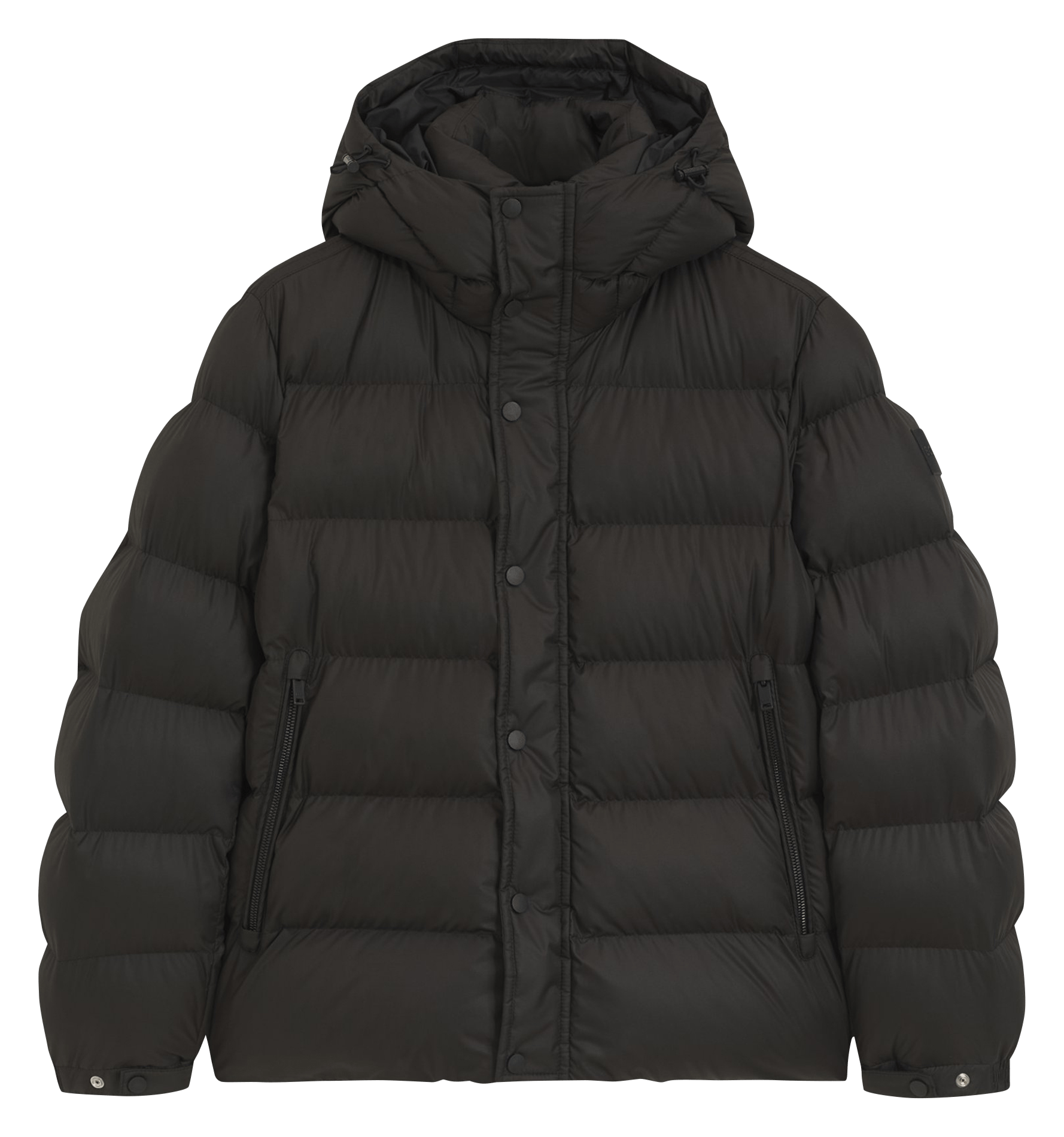 High-neck padded jacket BOSS Black
