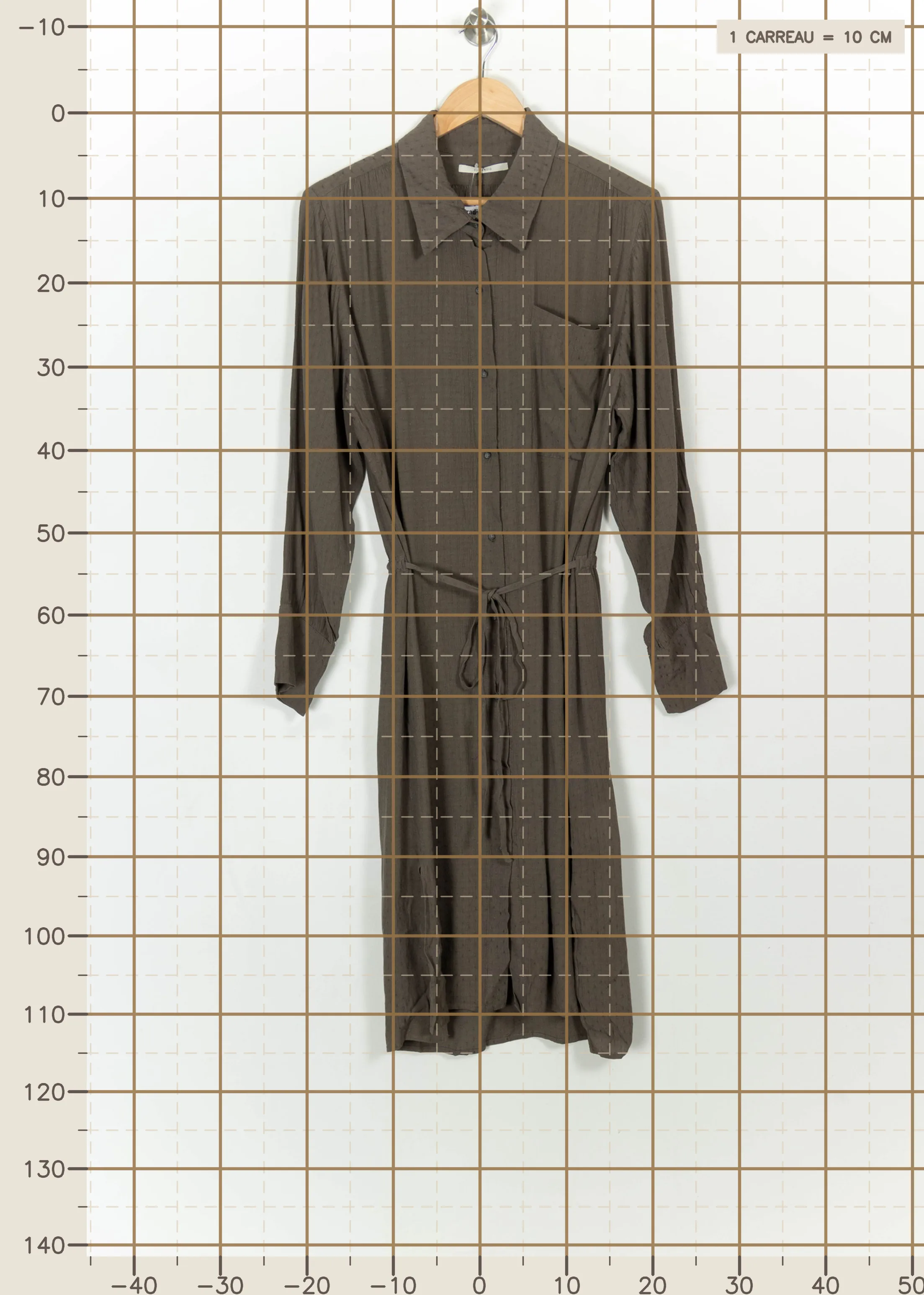 Short & midi dress HUMANOID - SECONDE MAIN Brown