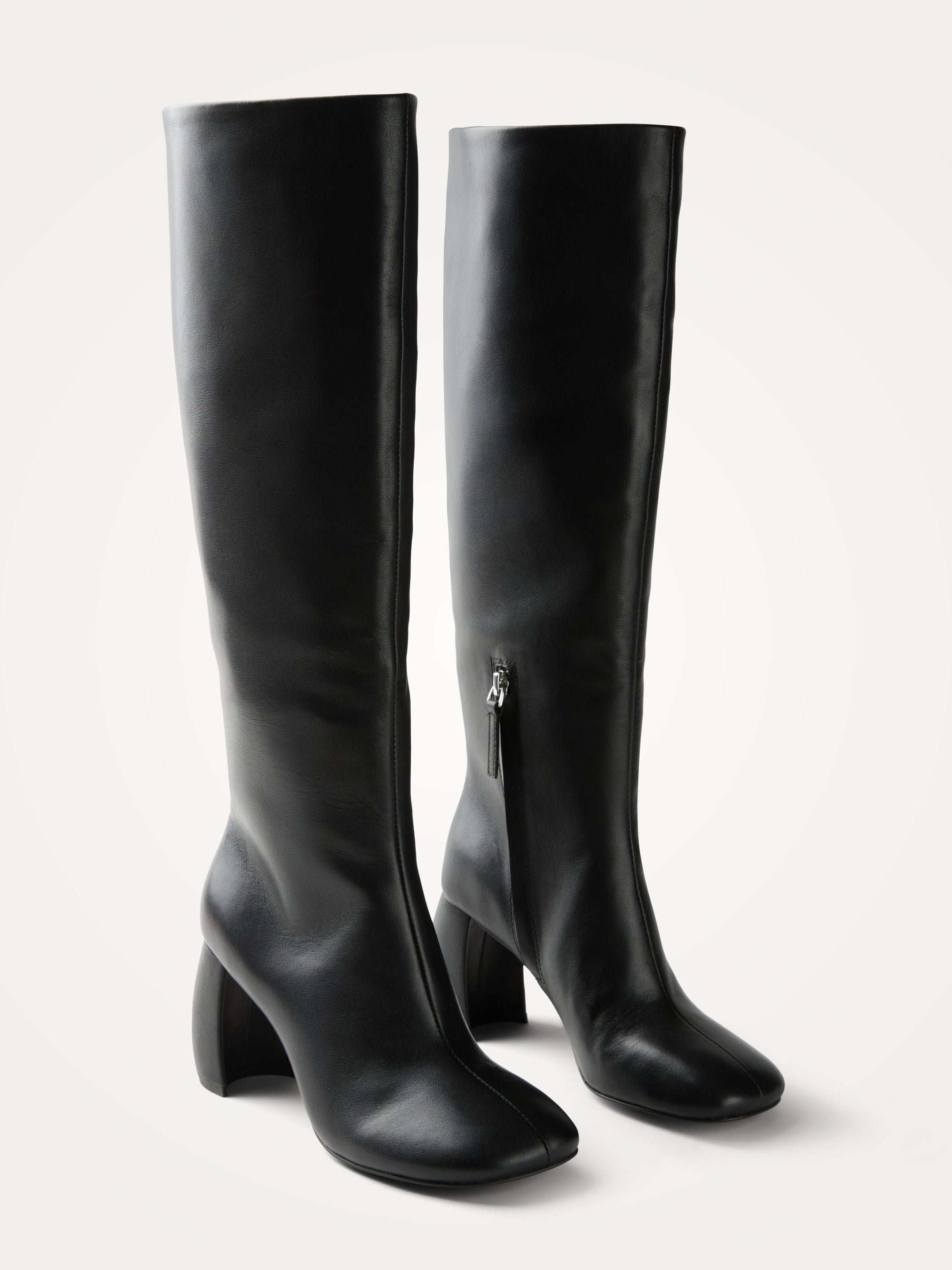 Half Moon Heel Boots | Black VANESSA WU Women