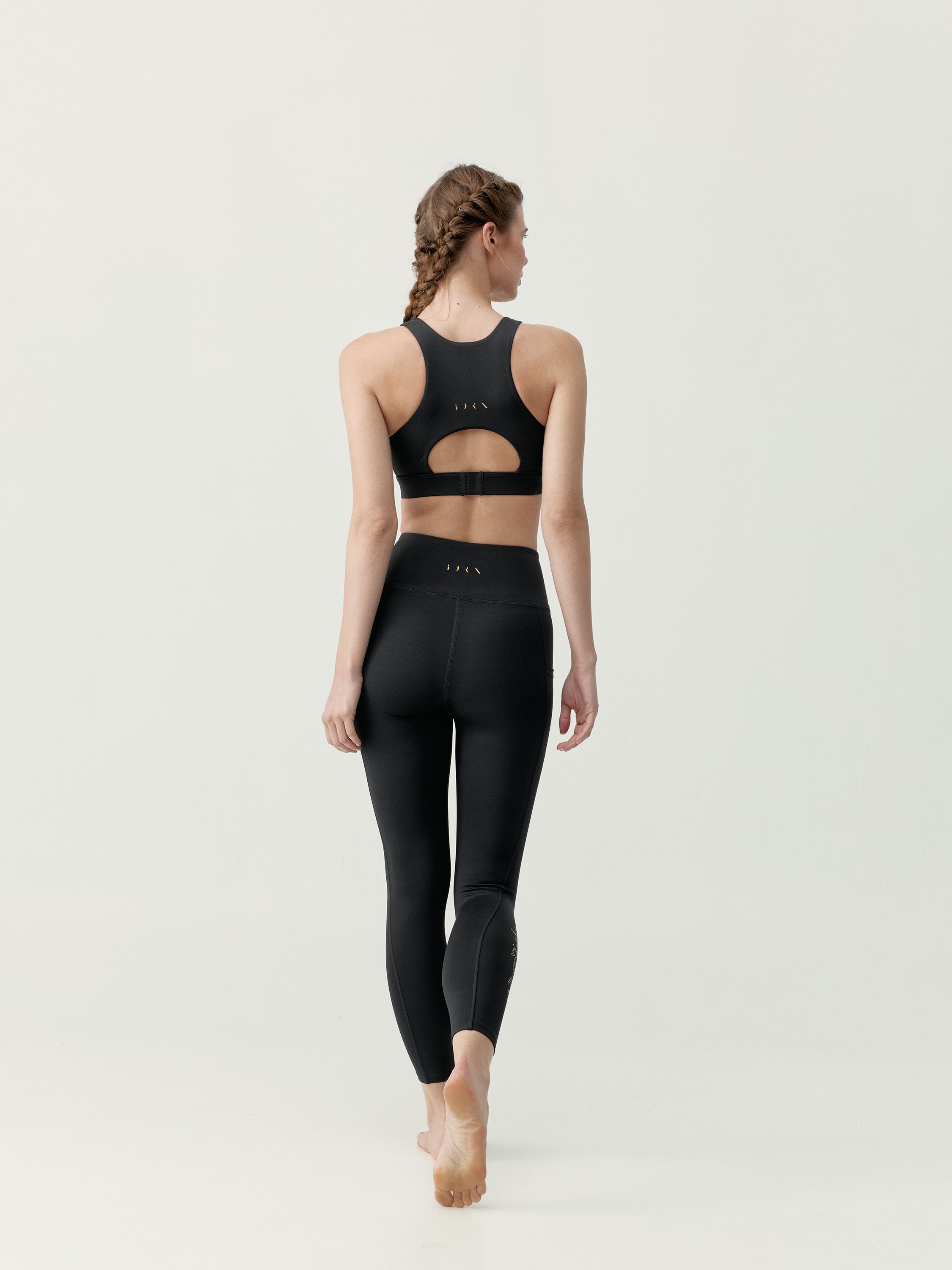 Women's high support quick-drying sports bra | Black BORN Women
