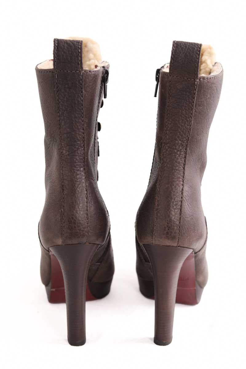 Ankle boots KENZO - SECONDE MAIN Brown