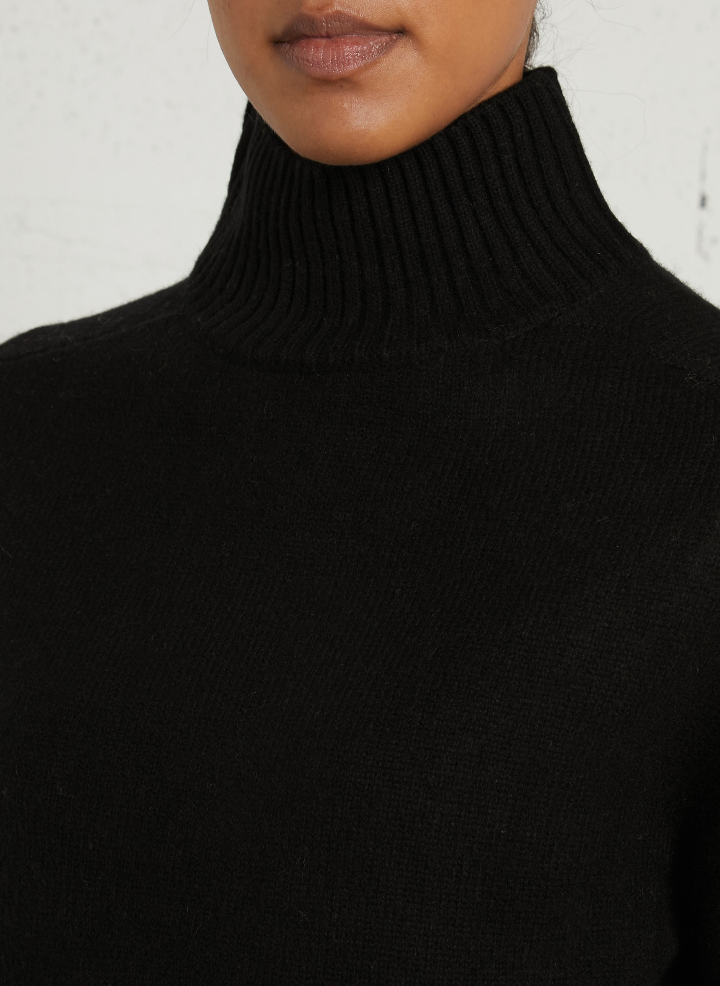 Wool high-neck jumper SUD EXPRESS Black