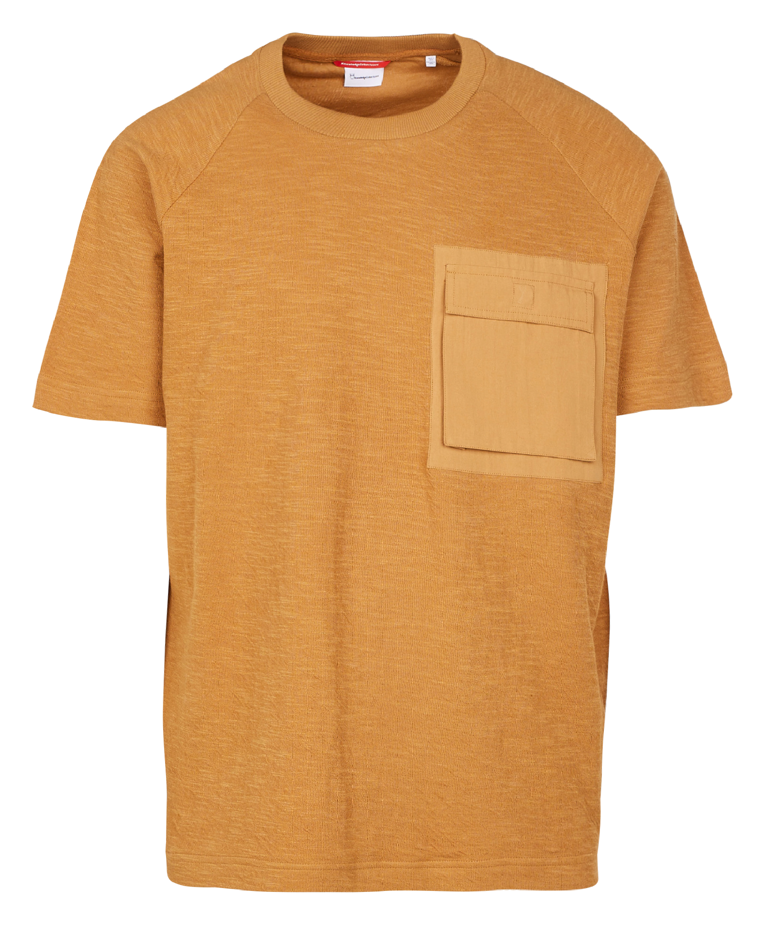 Tee-shirt ample en coton biologique KNOWLEDGE COTTON APPAREL Marron