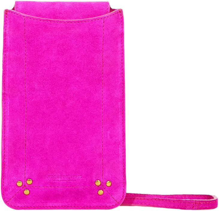 Suede leather phone case JEROME DREYFUSS
